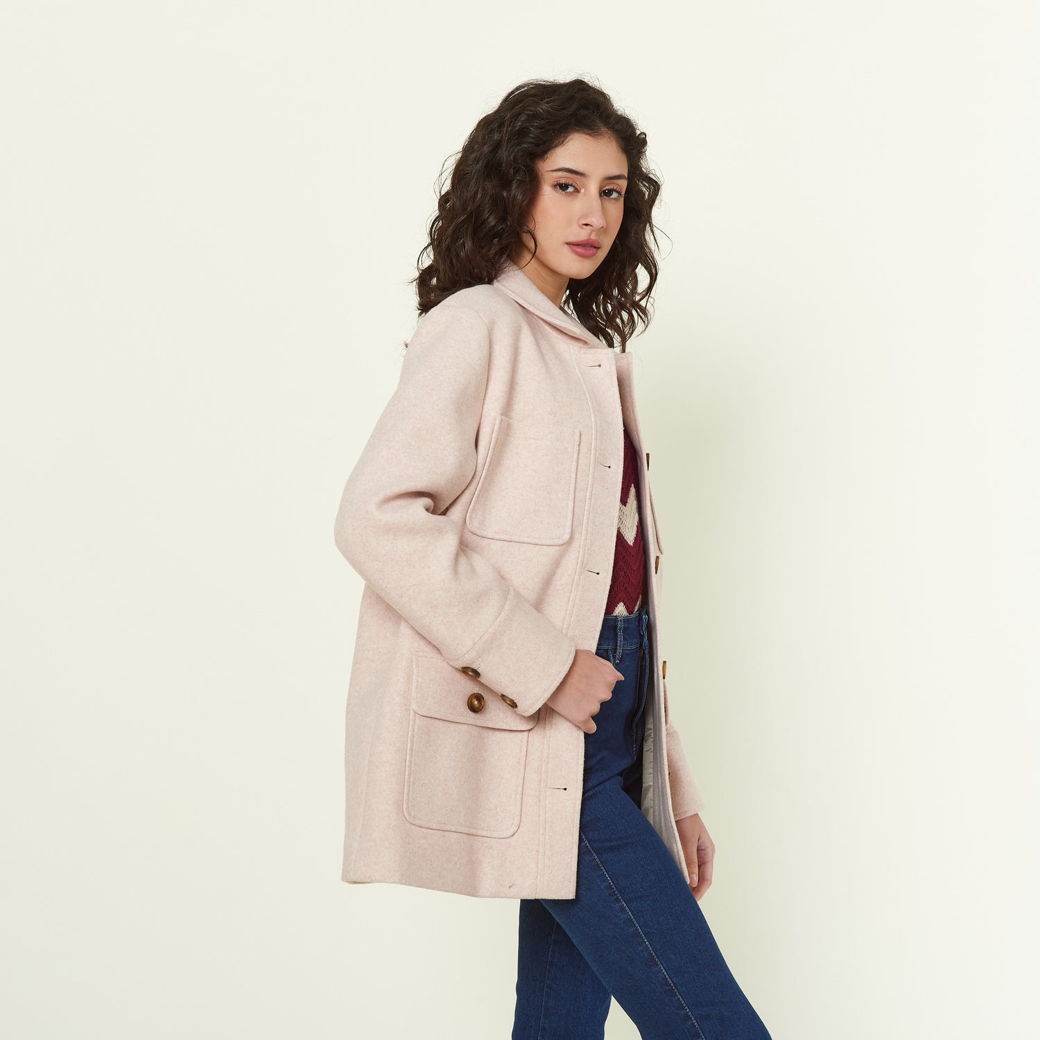 Abrigo Corina Beige