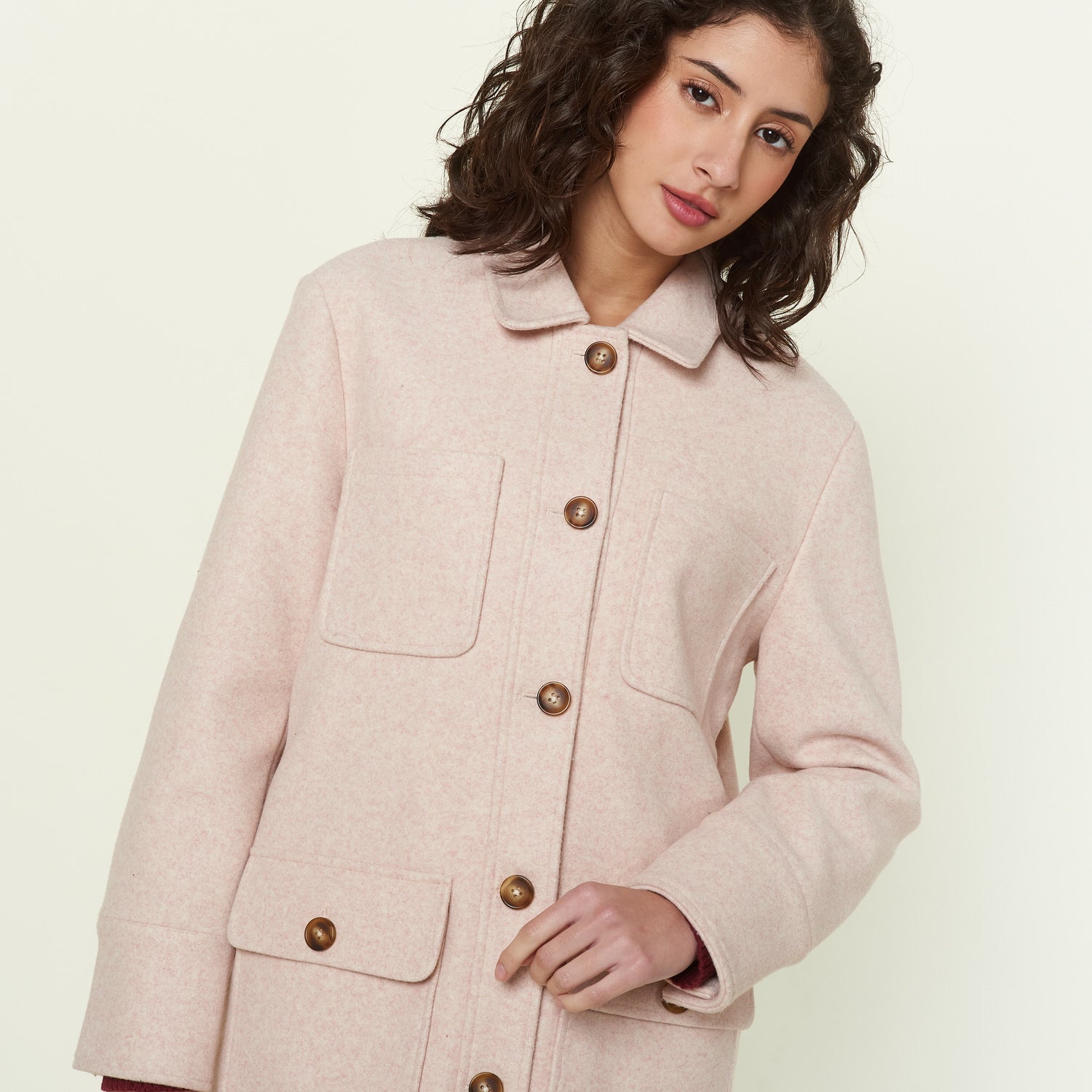 Abrigo Corina Beige