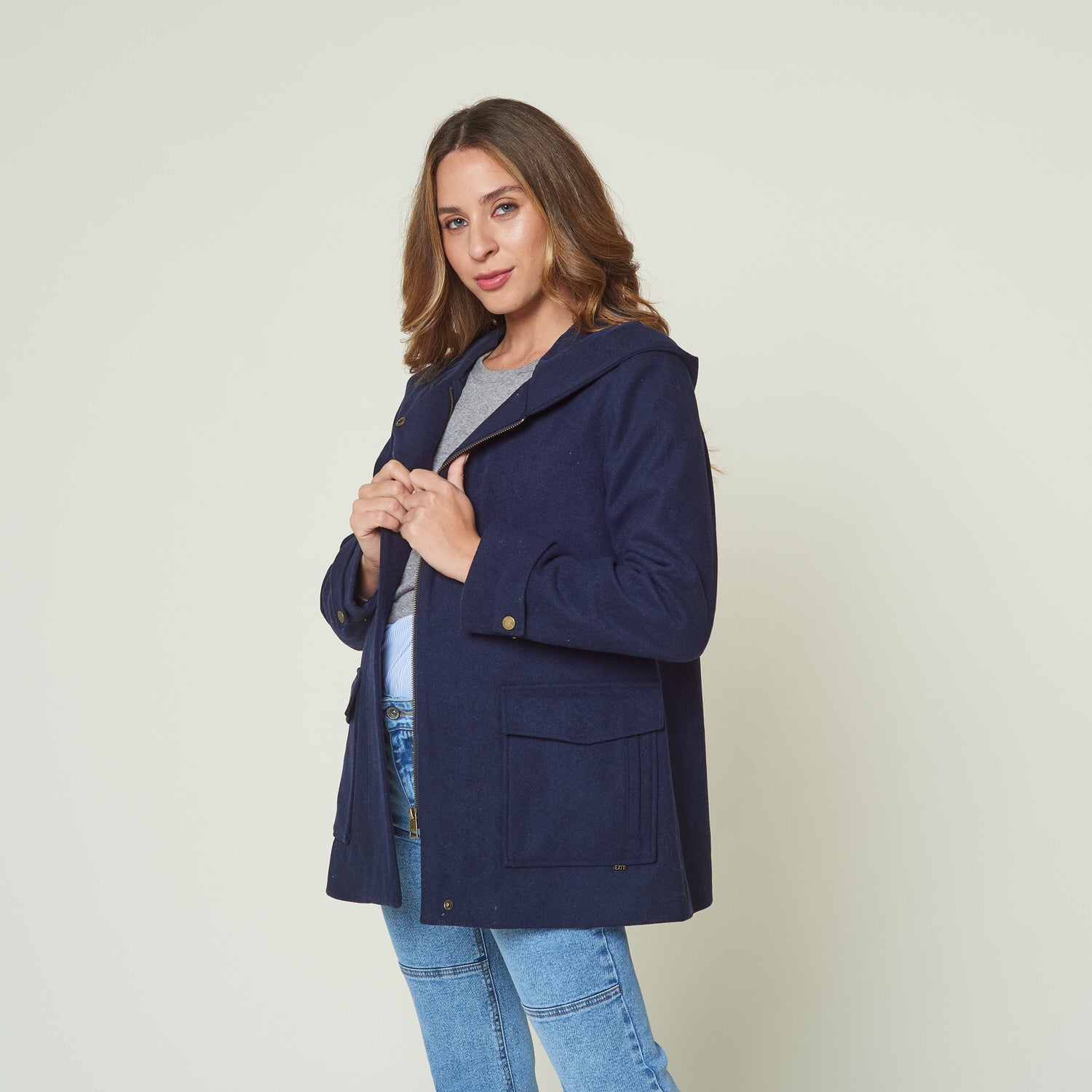 Abrigo New Niza Azul