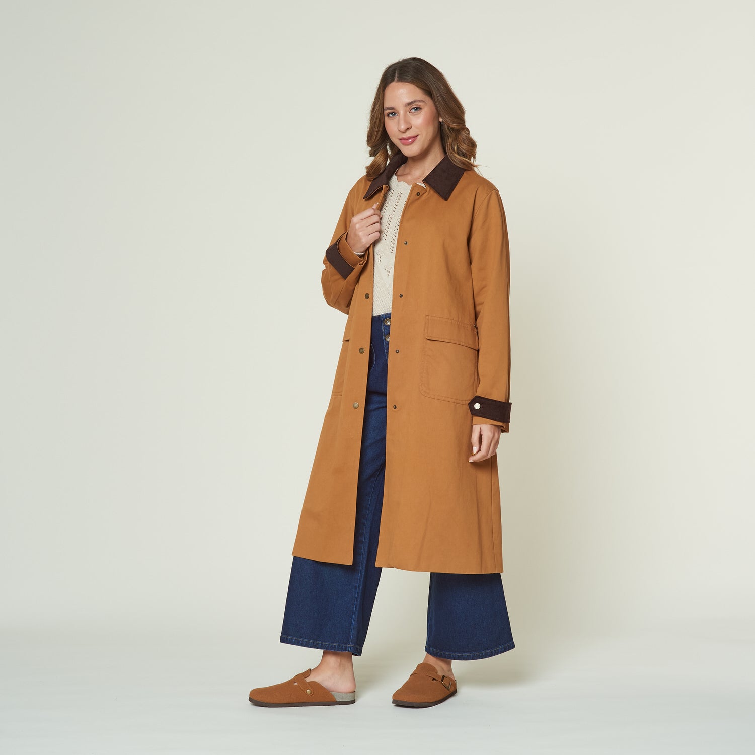 Abrigo New York Camel