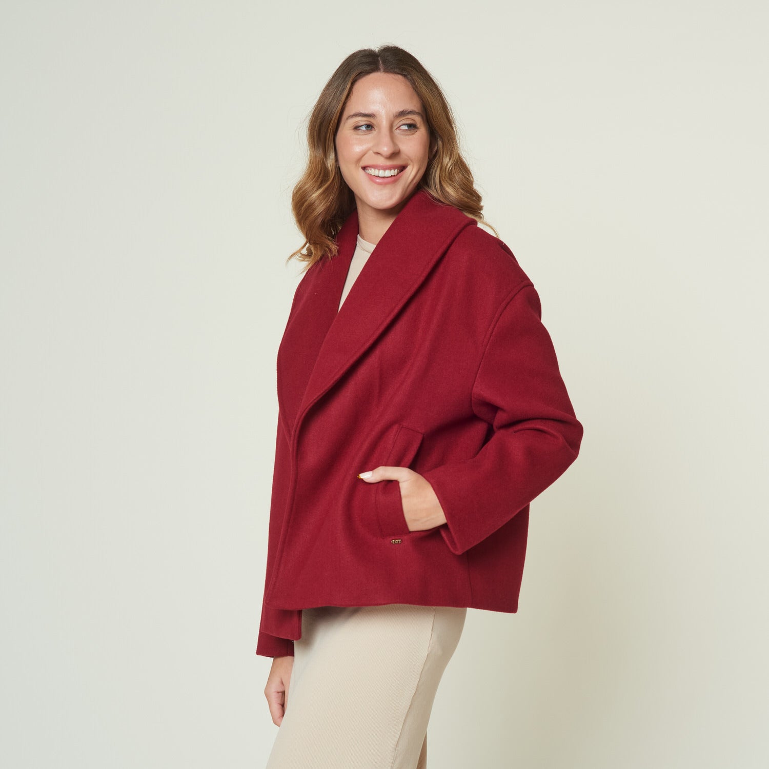 Abrigo Toronto Burgundy