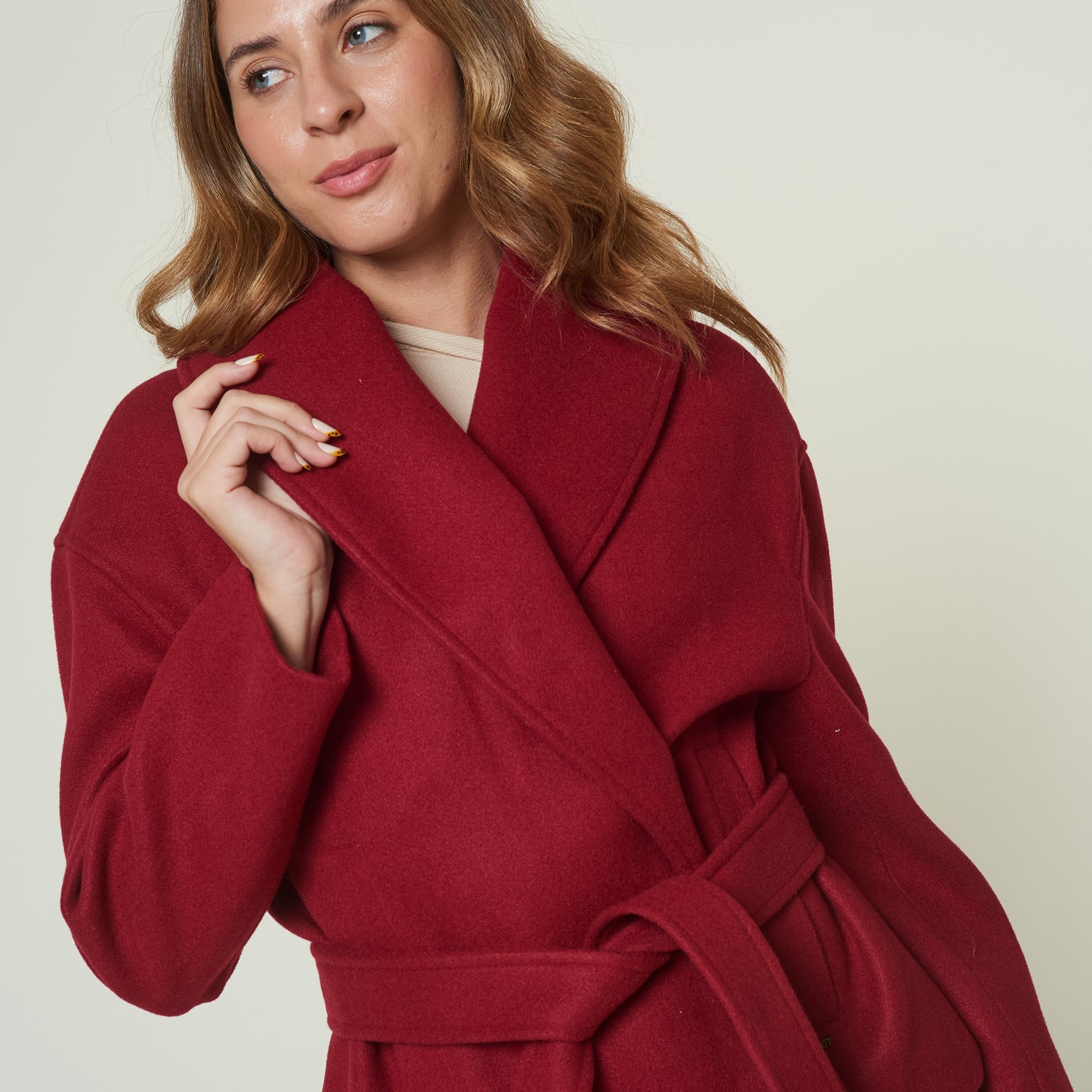 Abrigo Toronto Burgundy