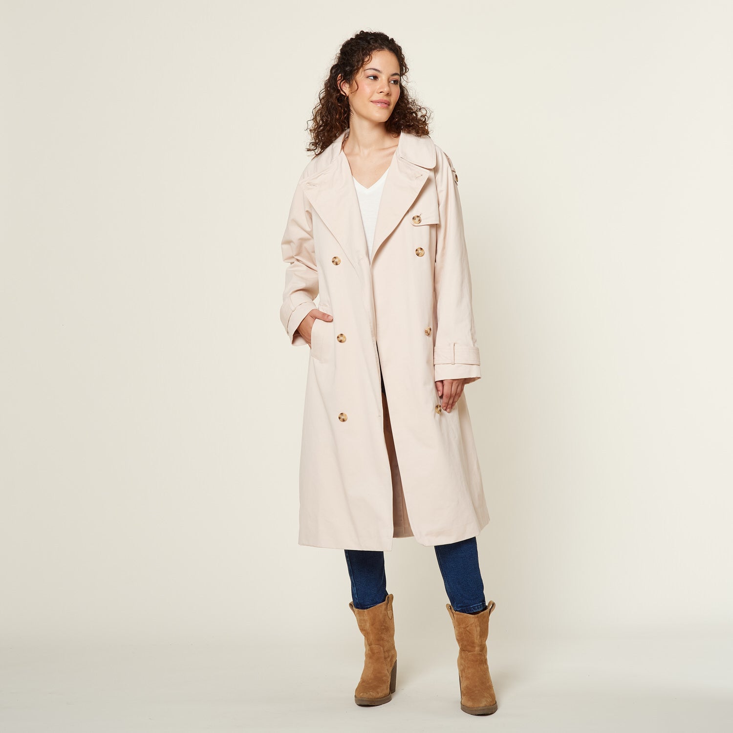 Abrigo Trench Niki Arena