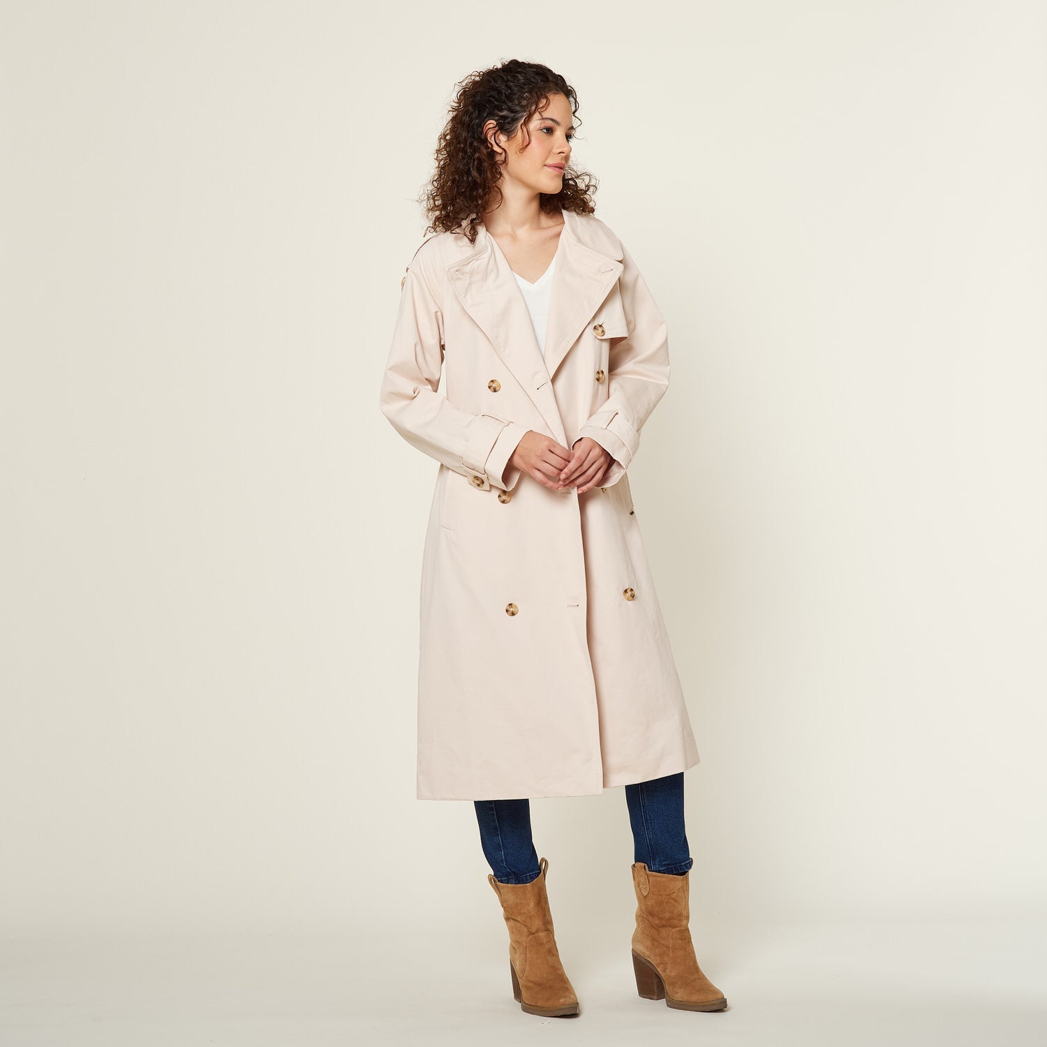 Abrigo Trench Niki Arena