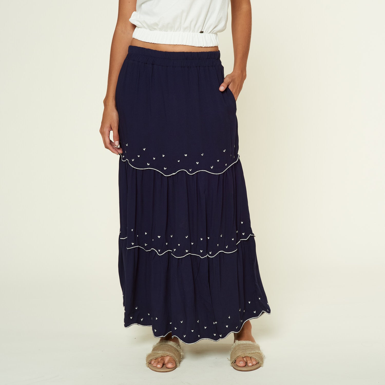 Falda Poppy Azul – EXIT - SmartBrands
