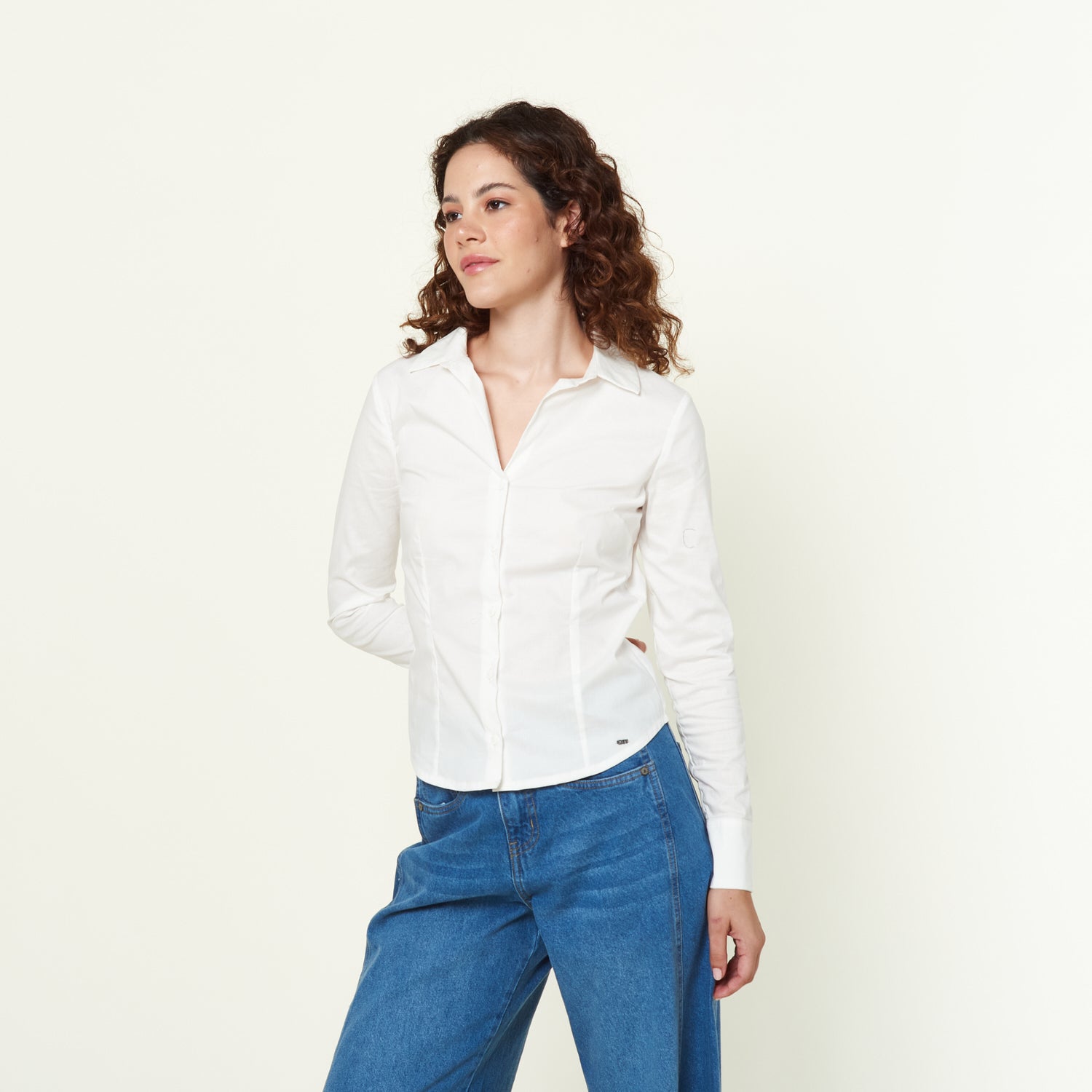 Blusa Grace Hueso
