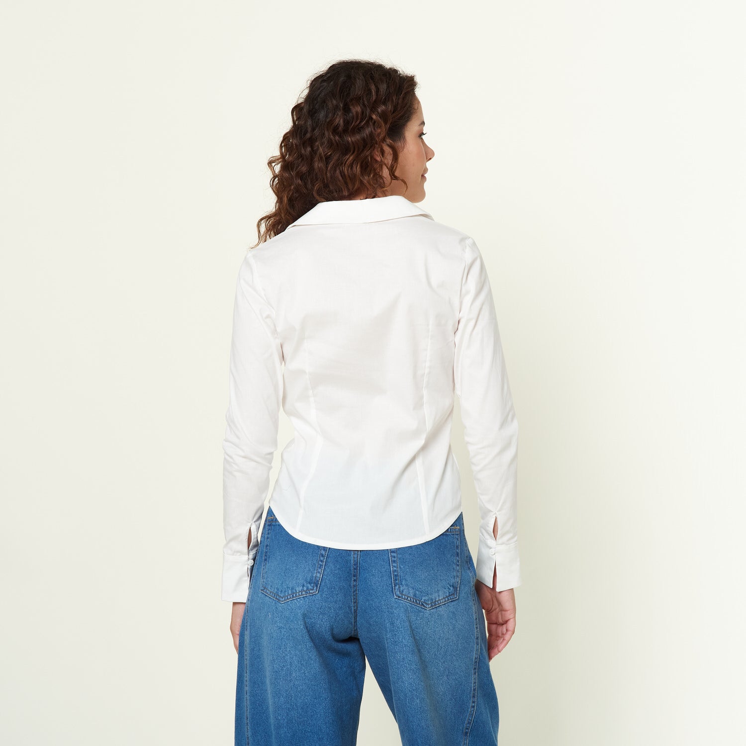 Blusa Grace Hueso