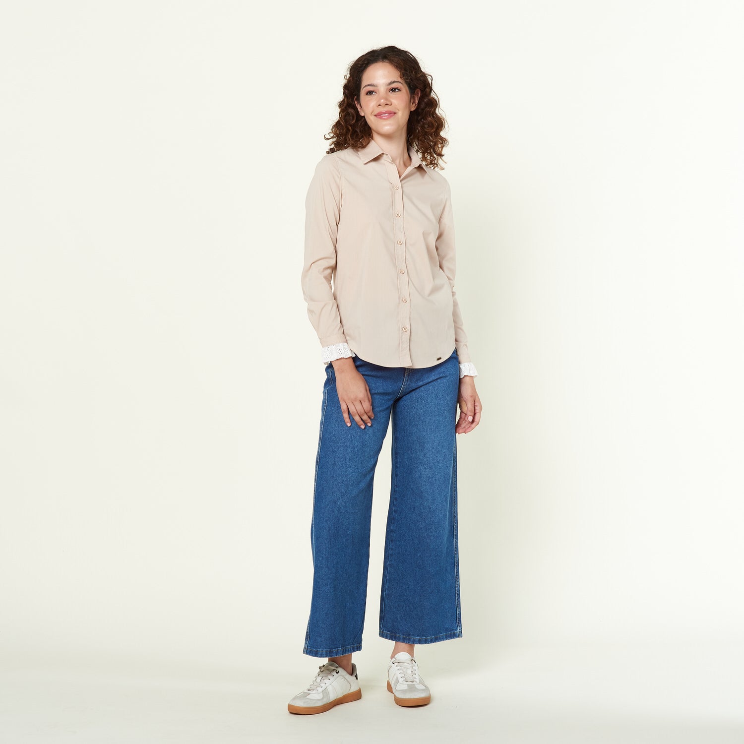 Blusa Adela Beige