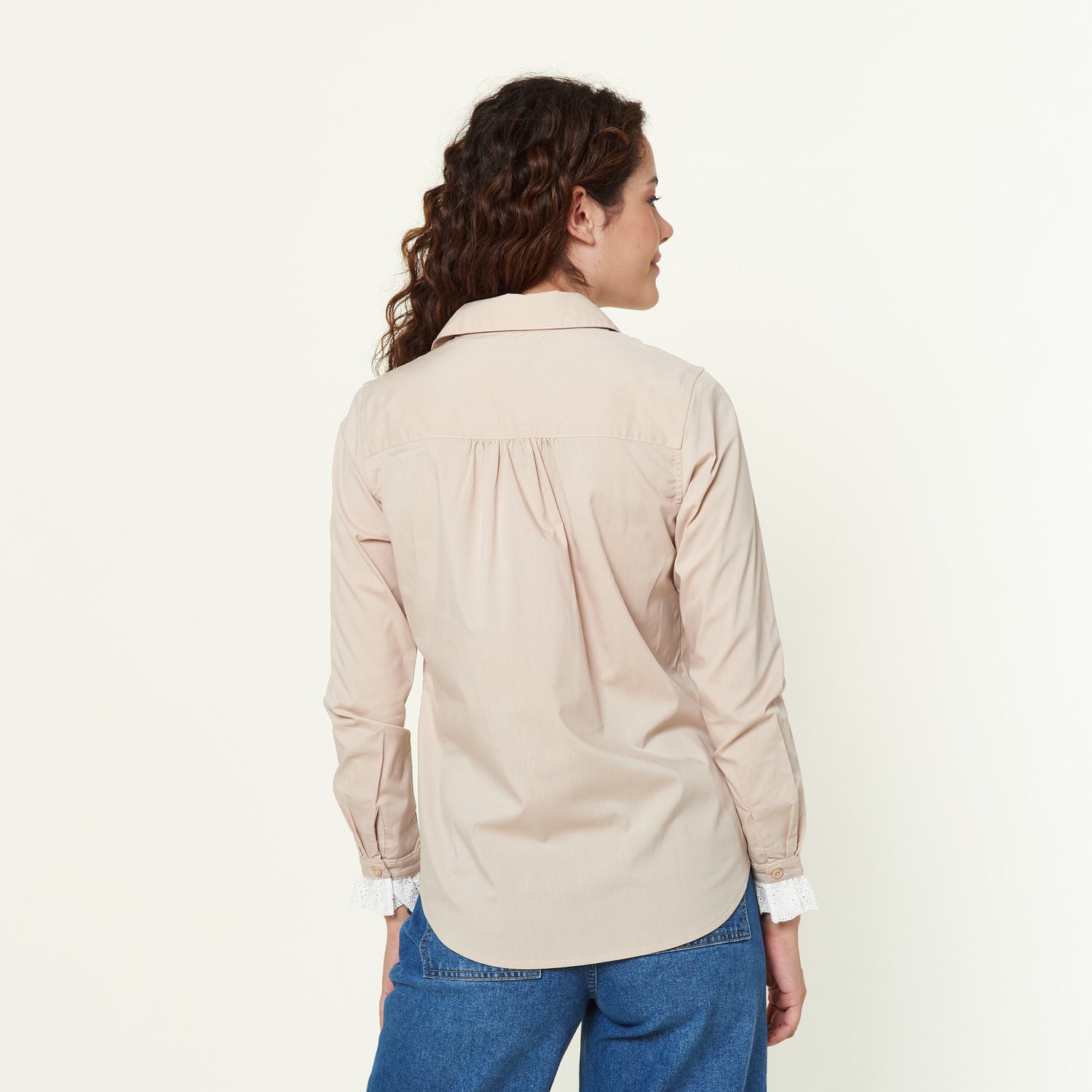 Blusa Adela Beige