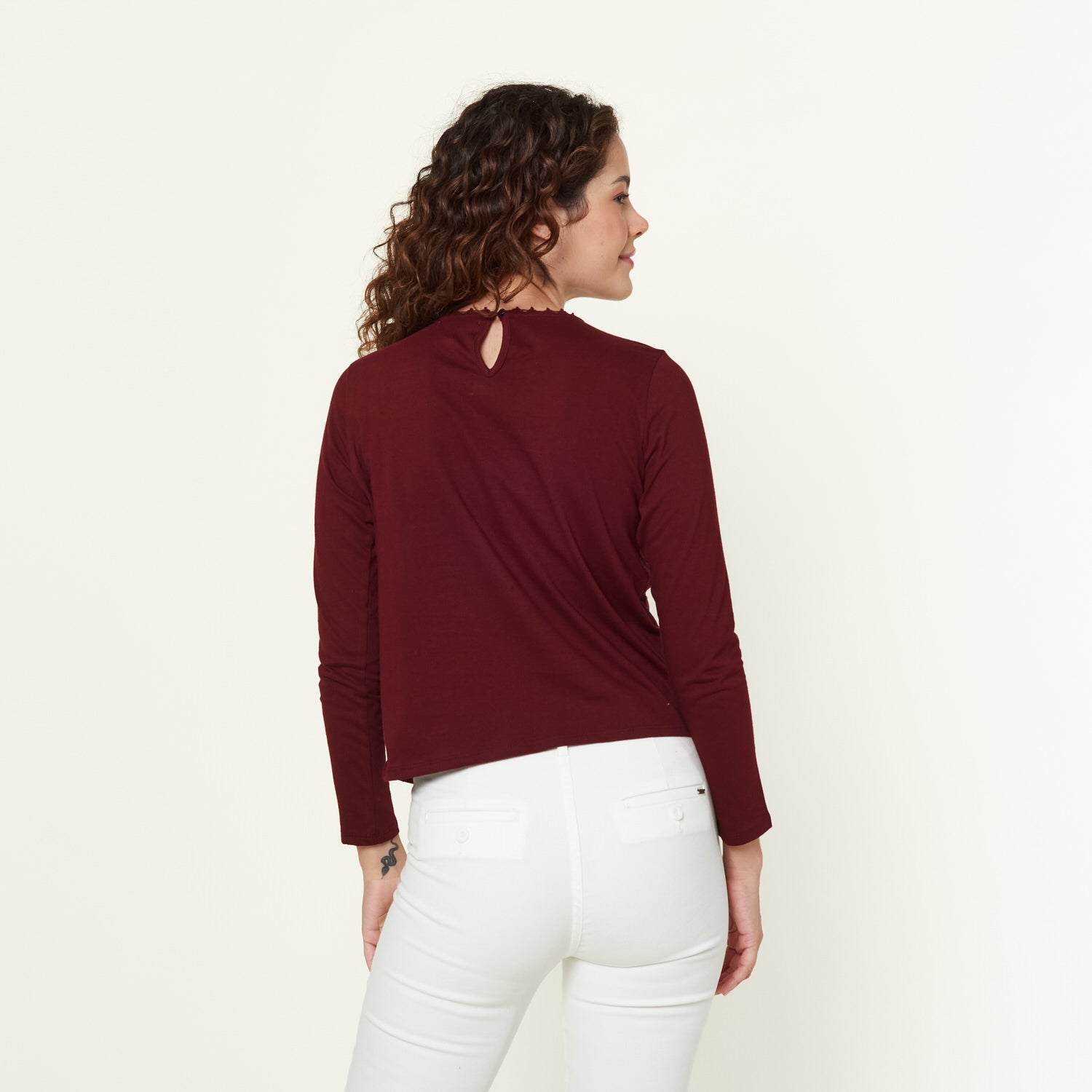Blusa Adriana Burgundy