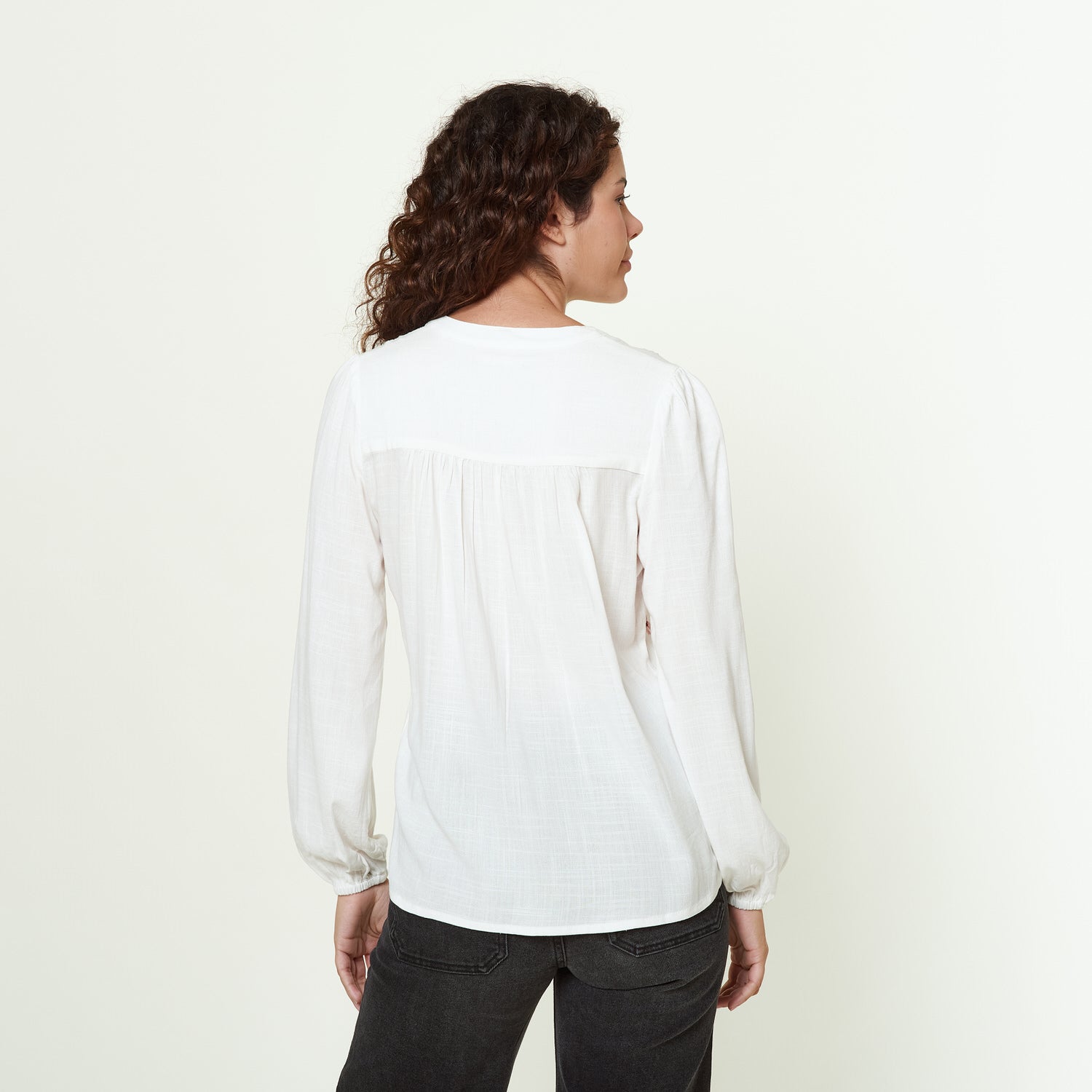 Blusa Agate Hueso