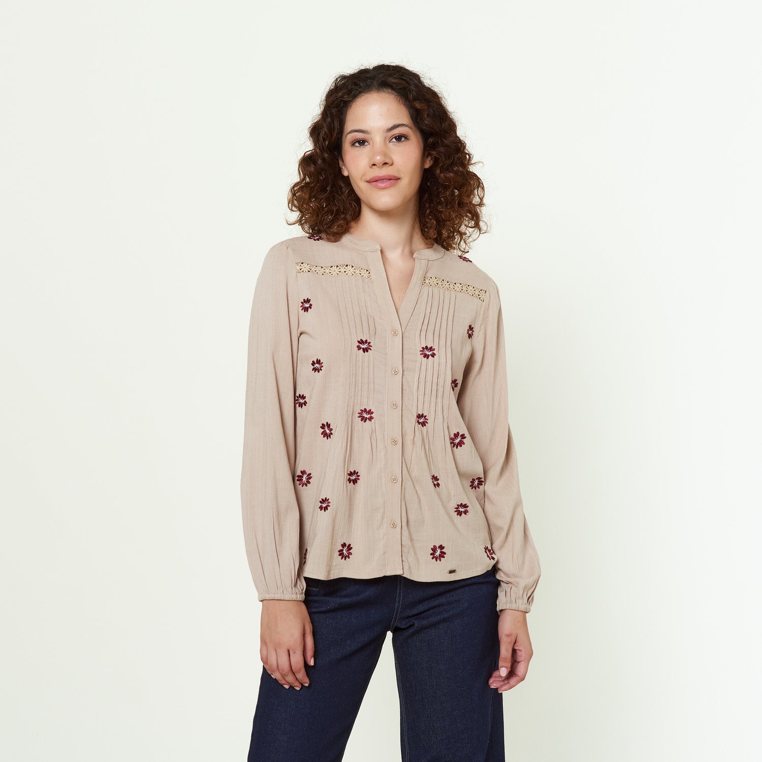 Blusa Agate Topo