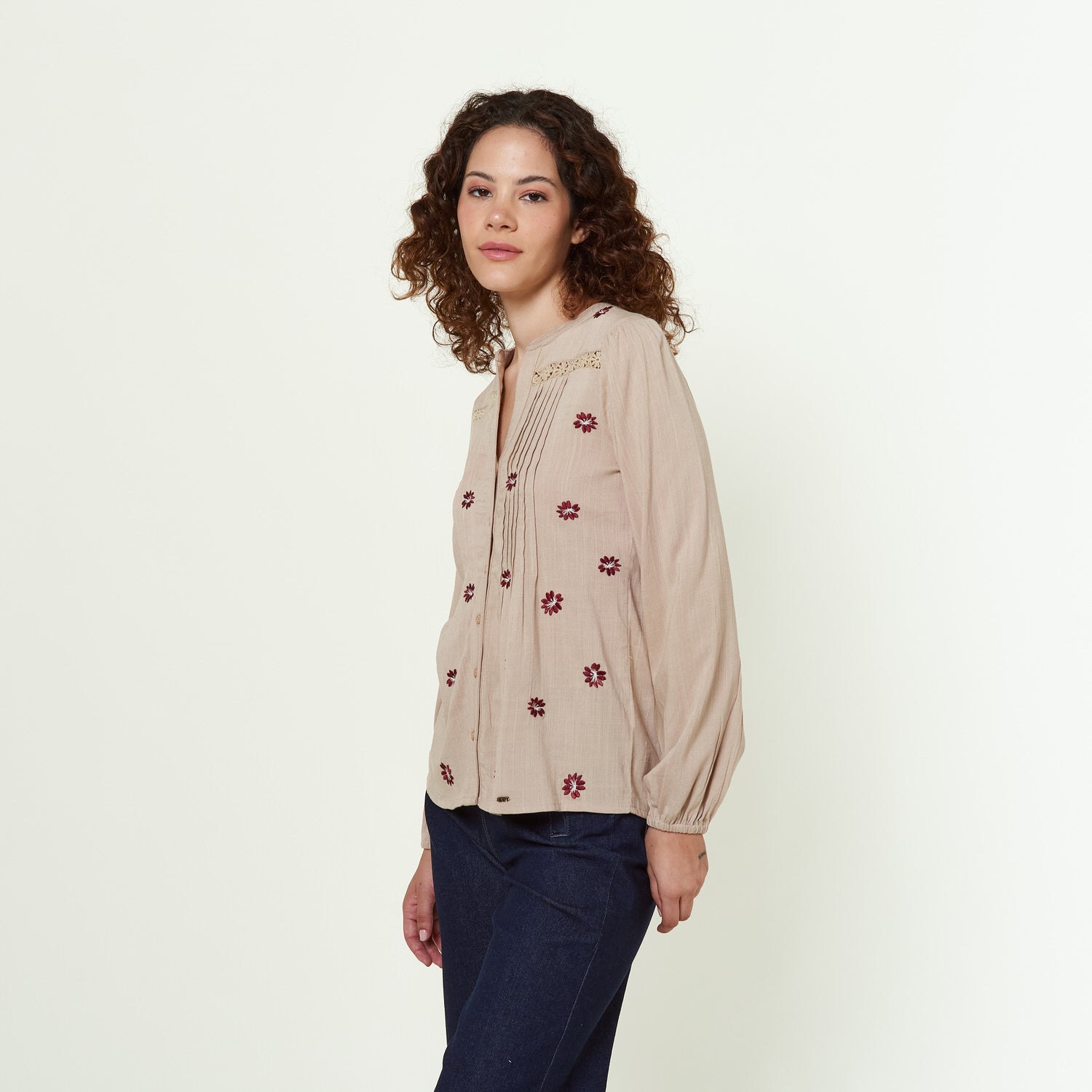 Blusa Agate Topo
