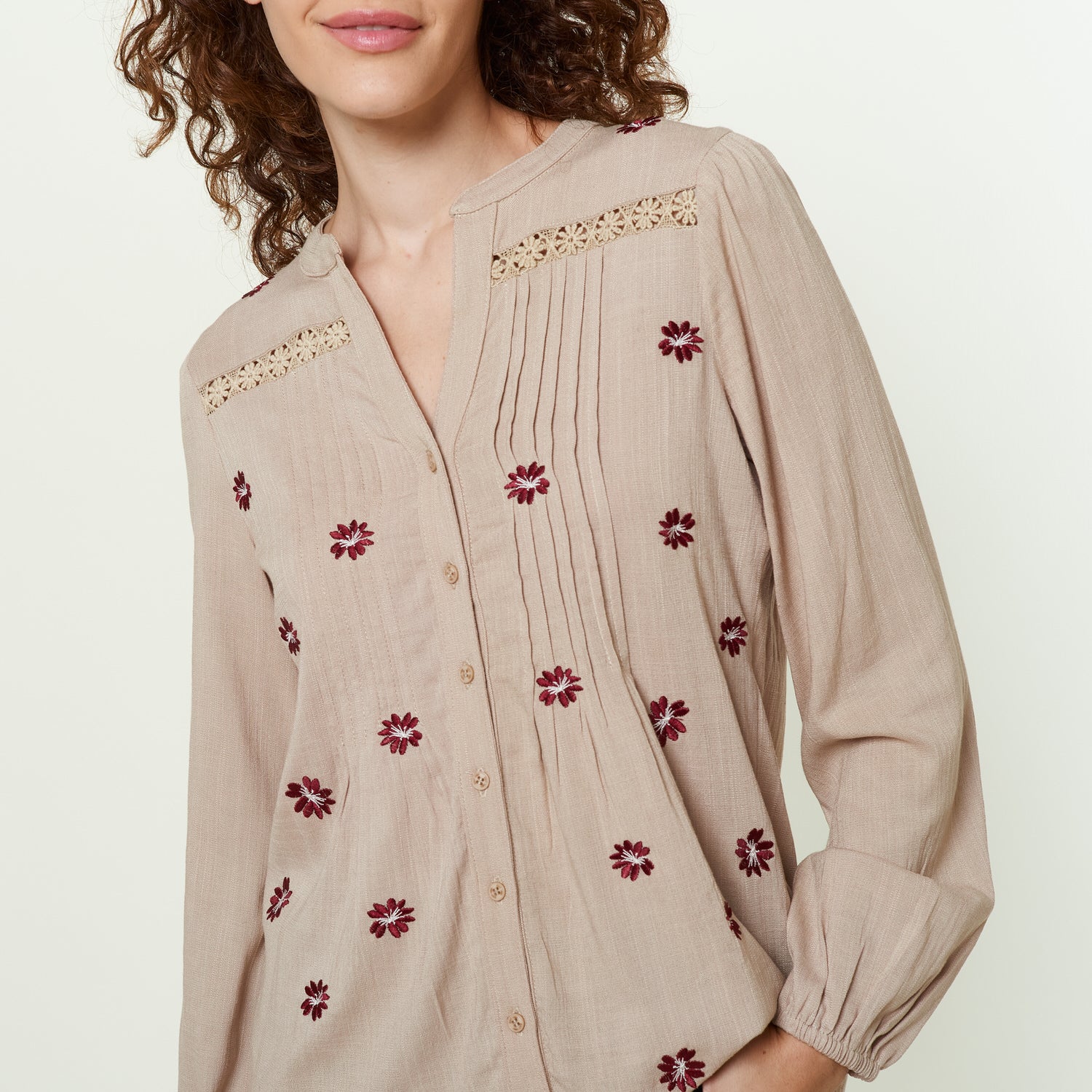 Blusa Agate Topo