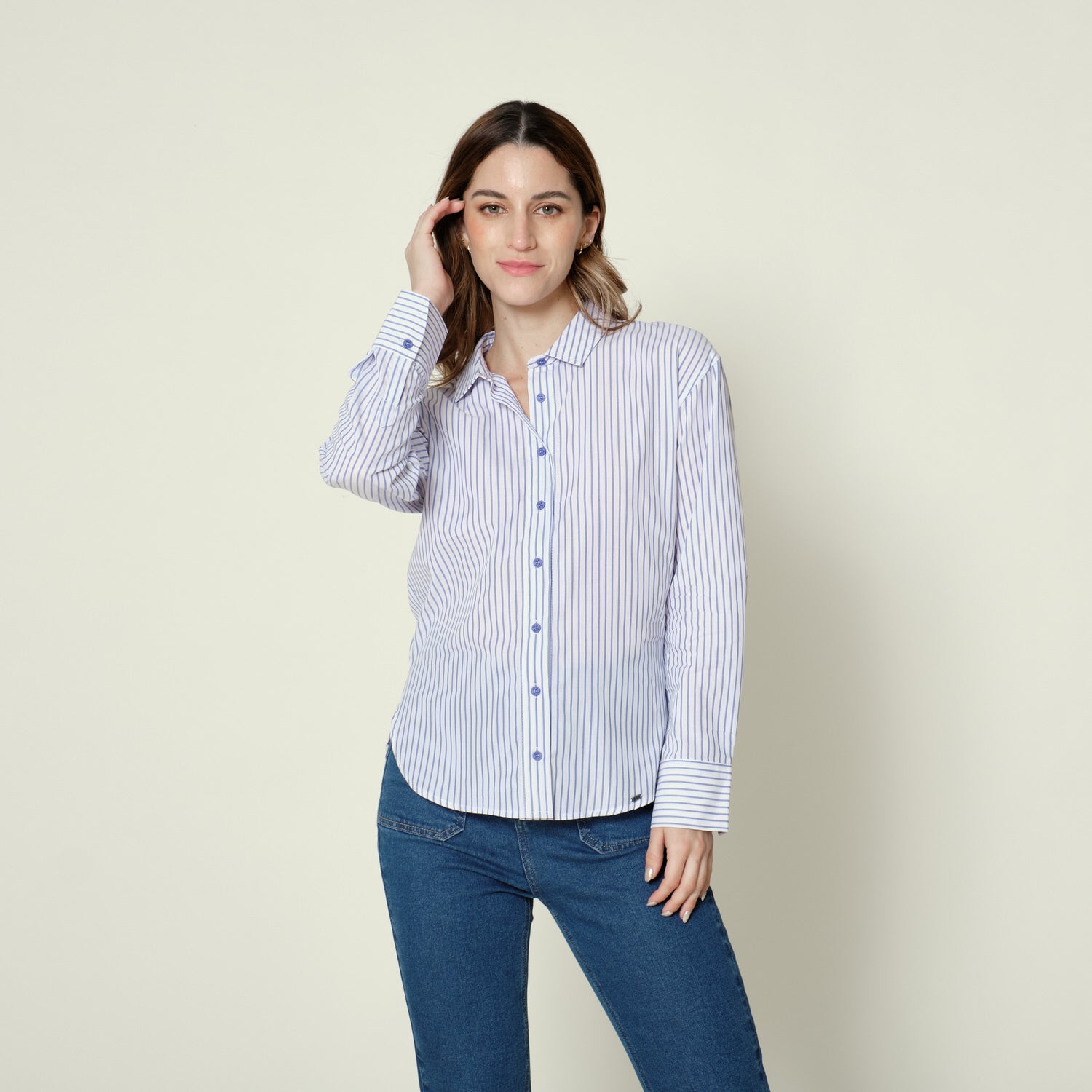 Blusa Agustina Azul