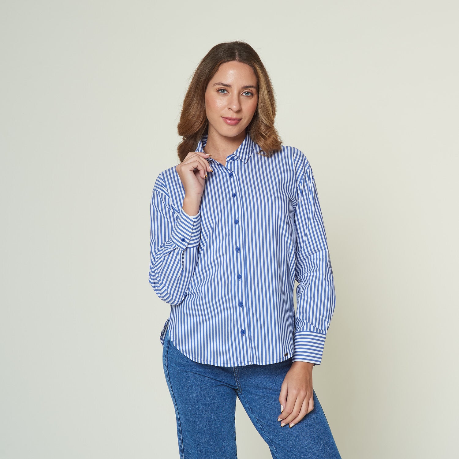 Blusa Agustina Azul