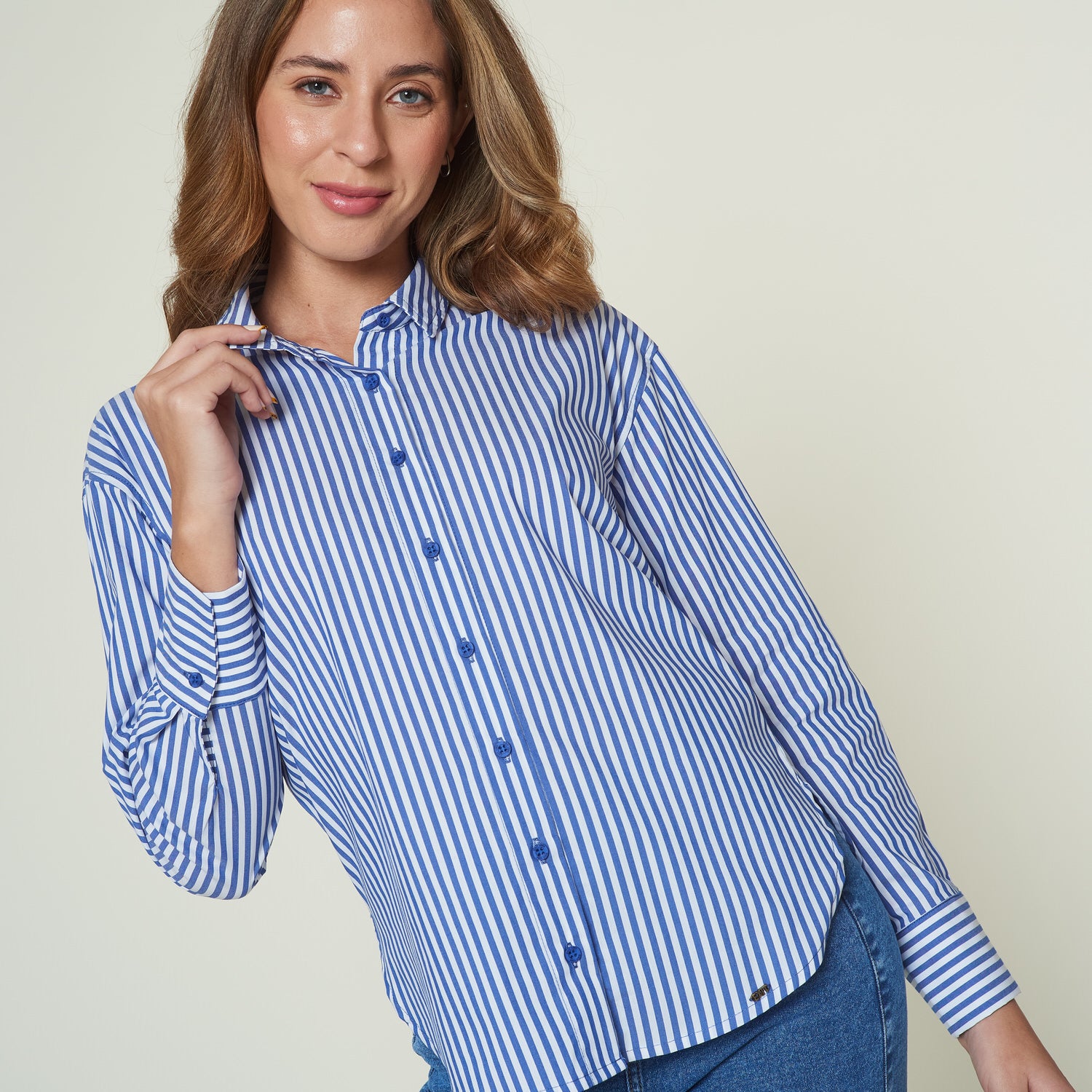 Blusa Agustina Azul