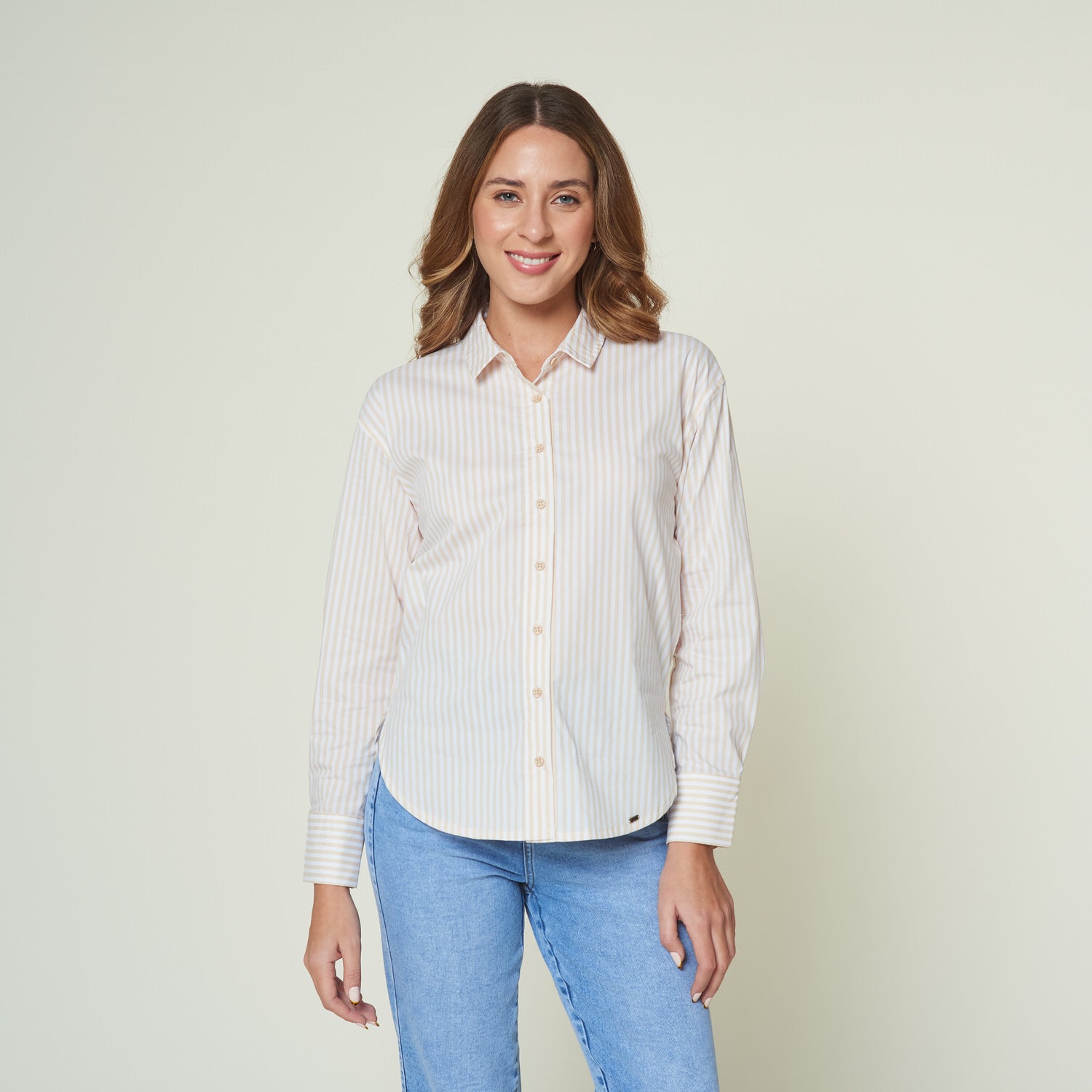 Blusa Agustina Beige