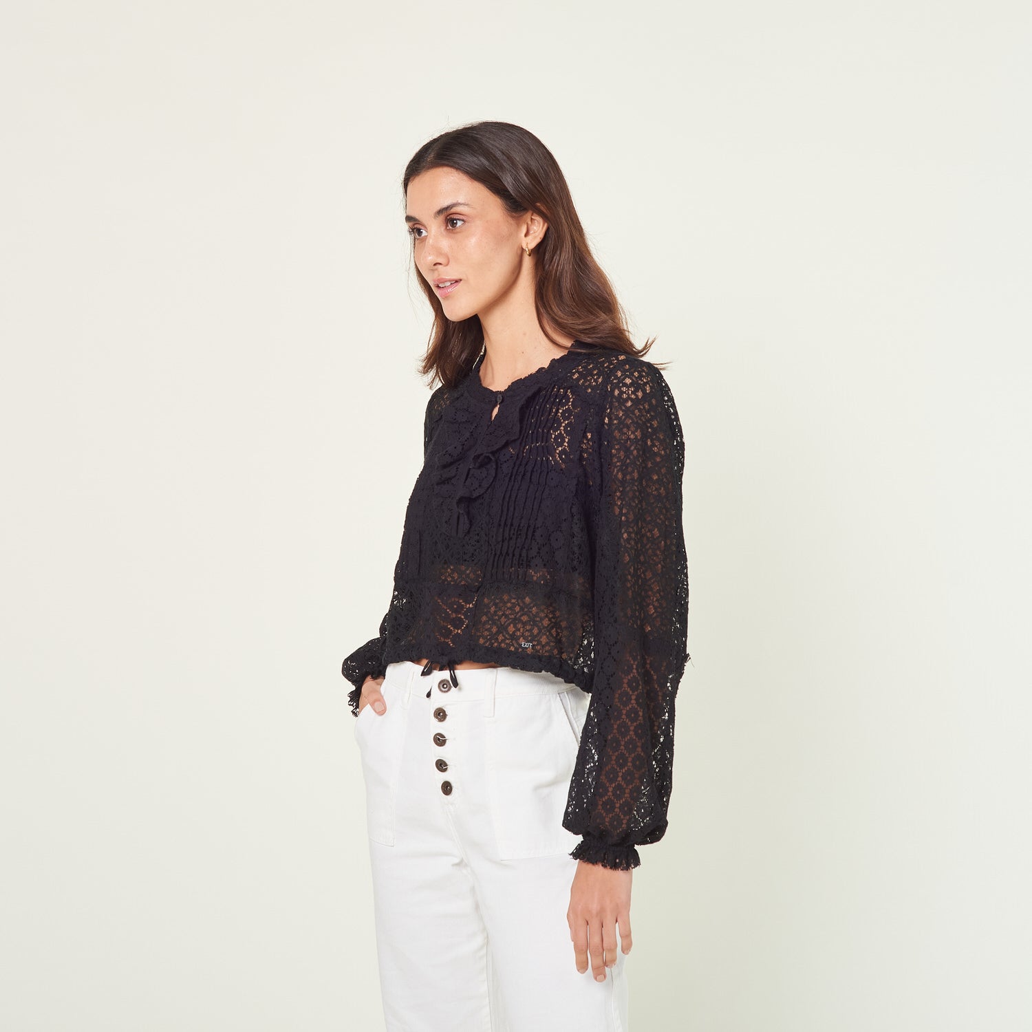 Blusa Algina Negro