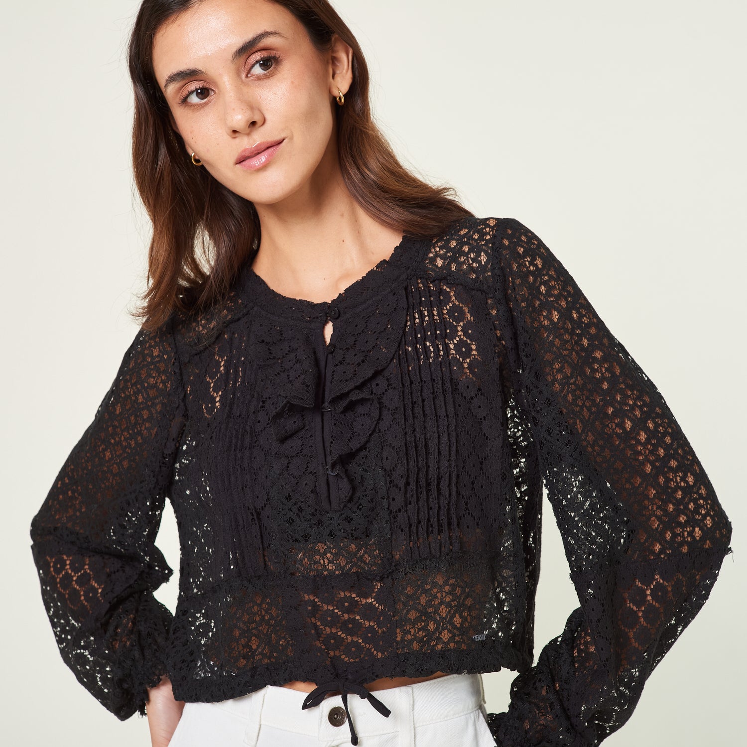 Blusa Algina Negro