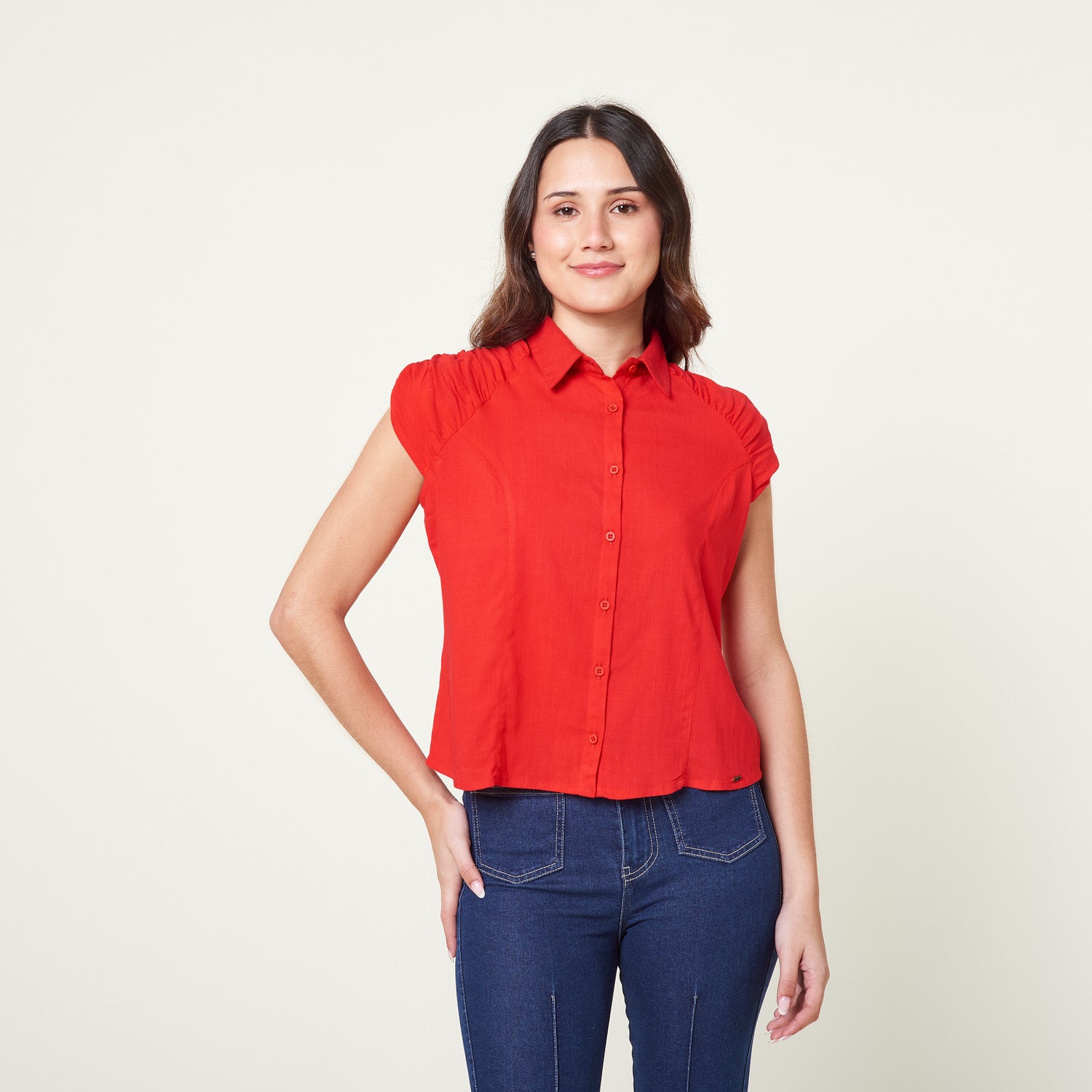 Blusa Bagdad Rojo