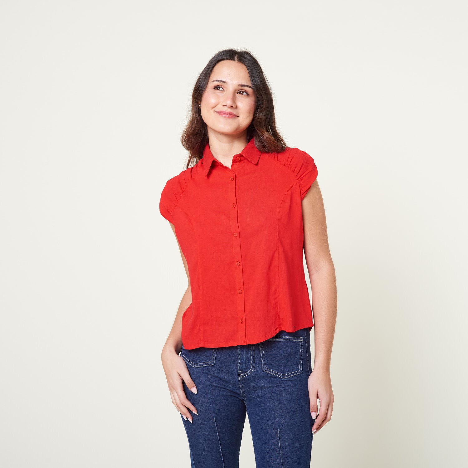 Blusa Bagdad Rojo