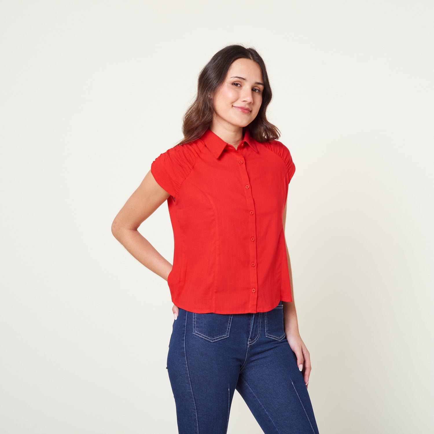 Blusa Bagdad Rojo