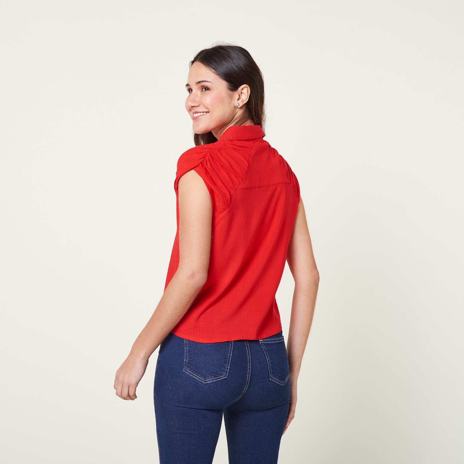 Blusa Bagdad Rojo