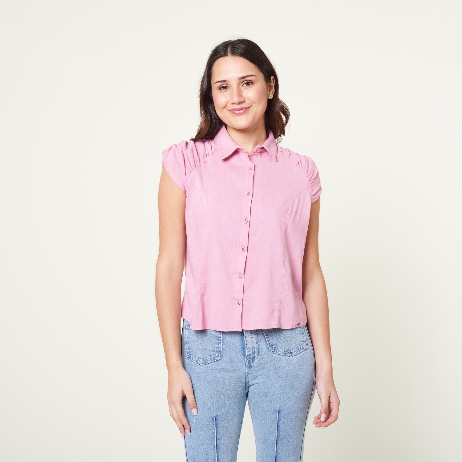 Blusa Bagdad Rosado