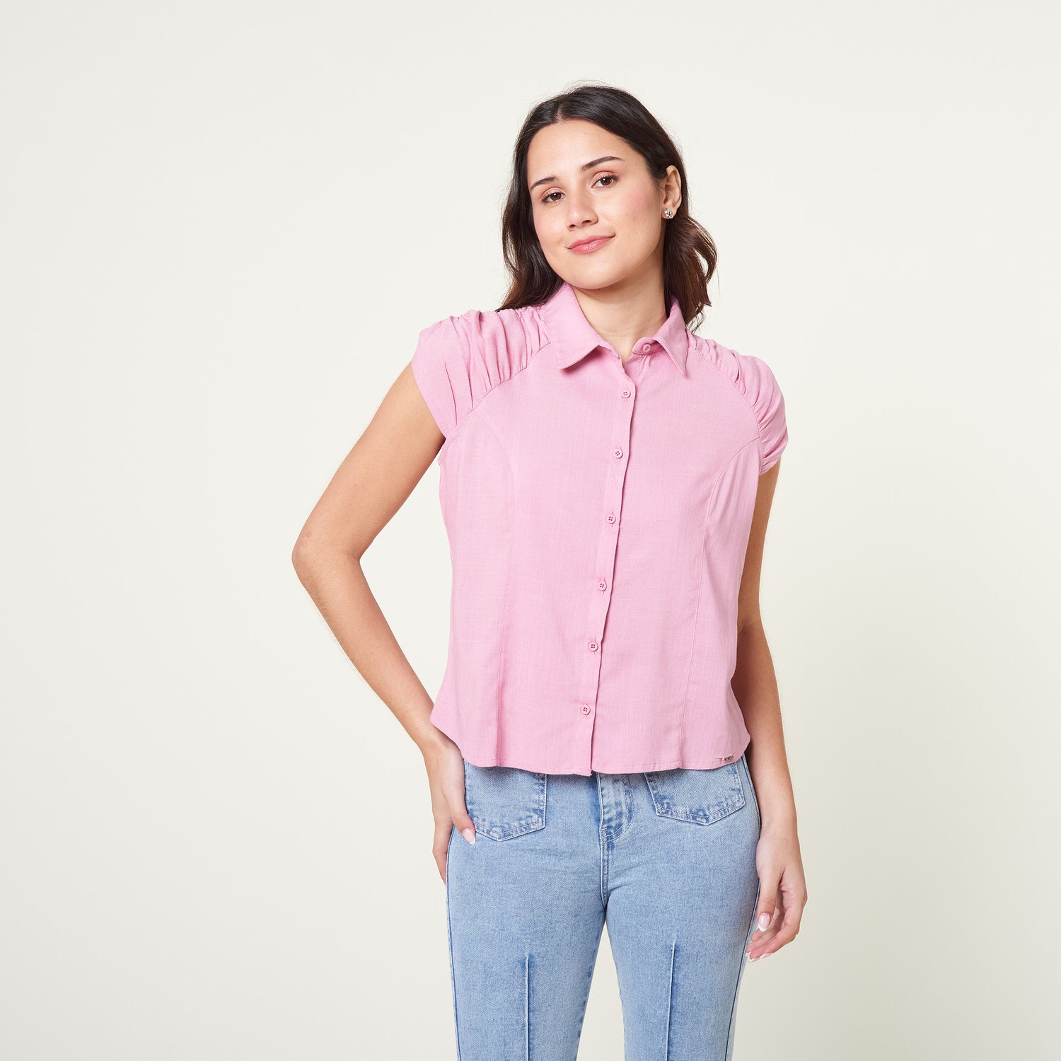 Blusa Bagdad Rosado