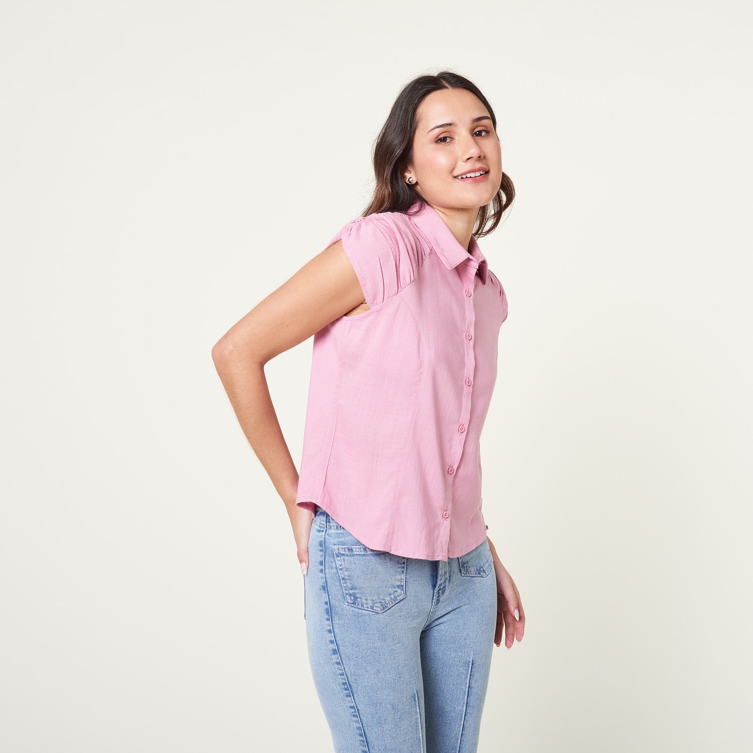 Blusa Bagdad Rosado