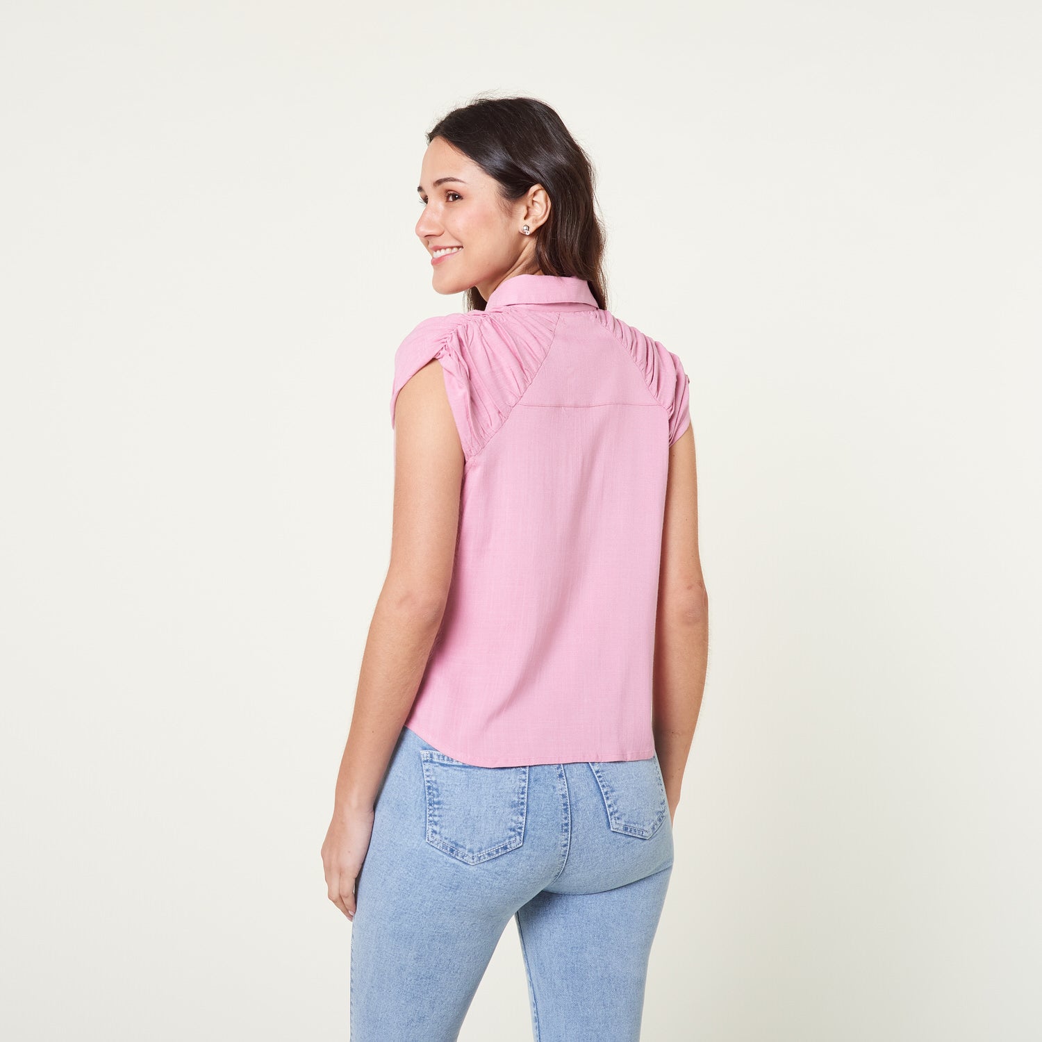 Blusa Bagdad Rosado