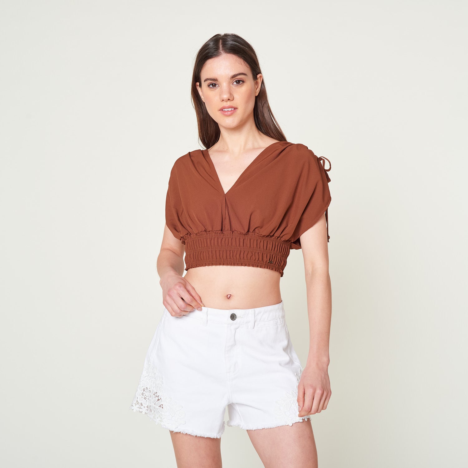 Blusa Belen Marron