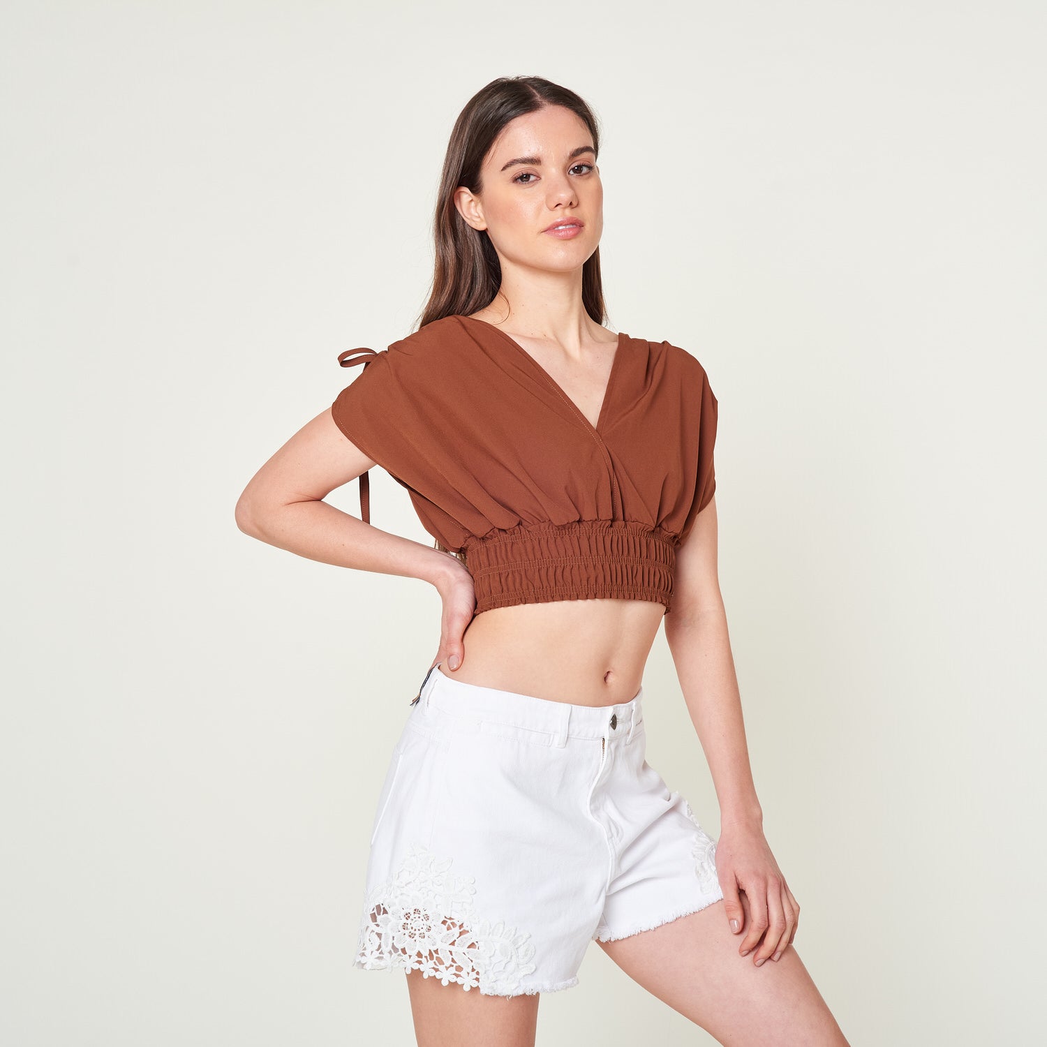 Blusa Belen Marron