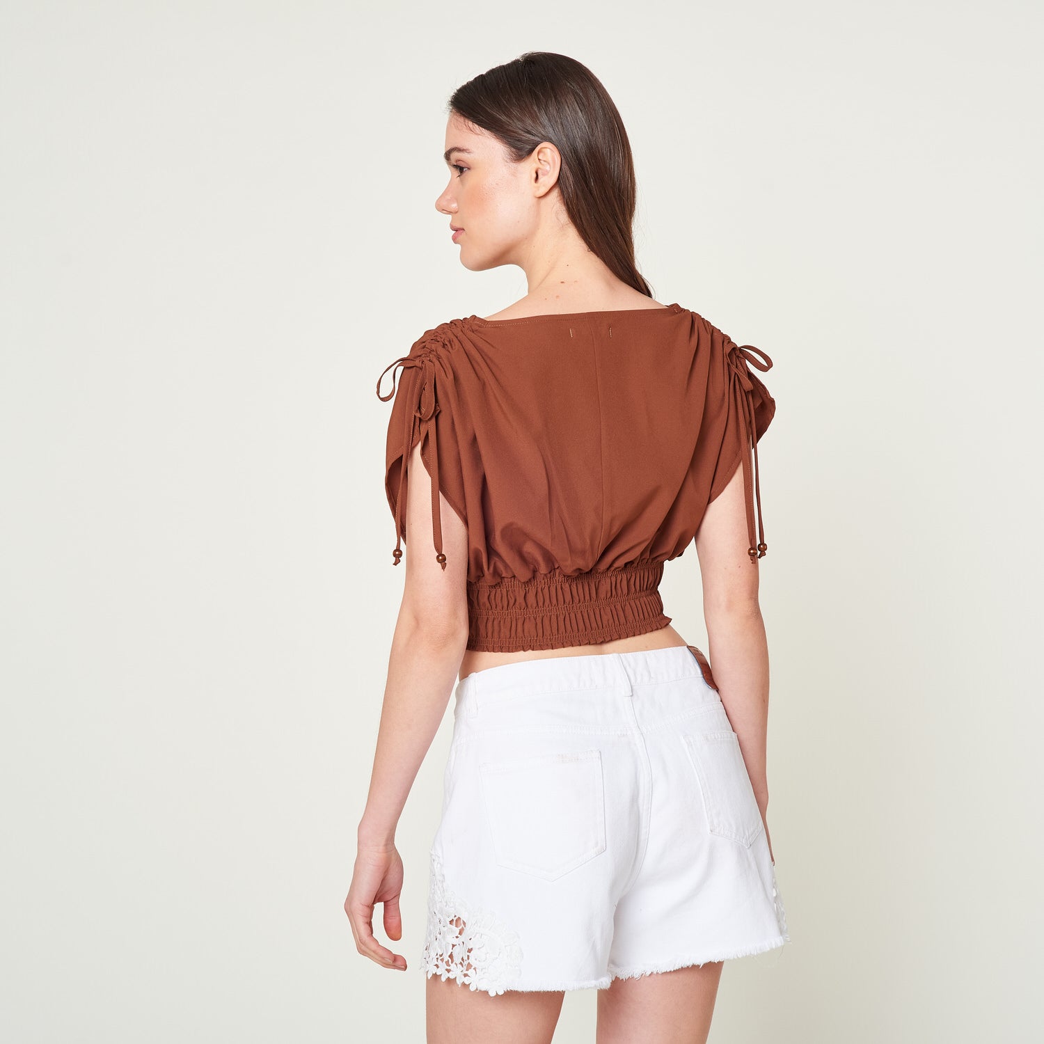 Blusa Belen Marron