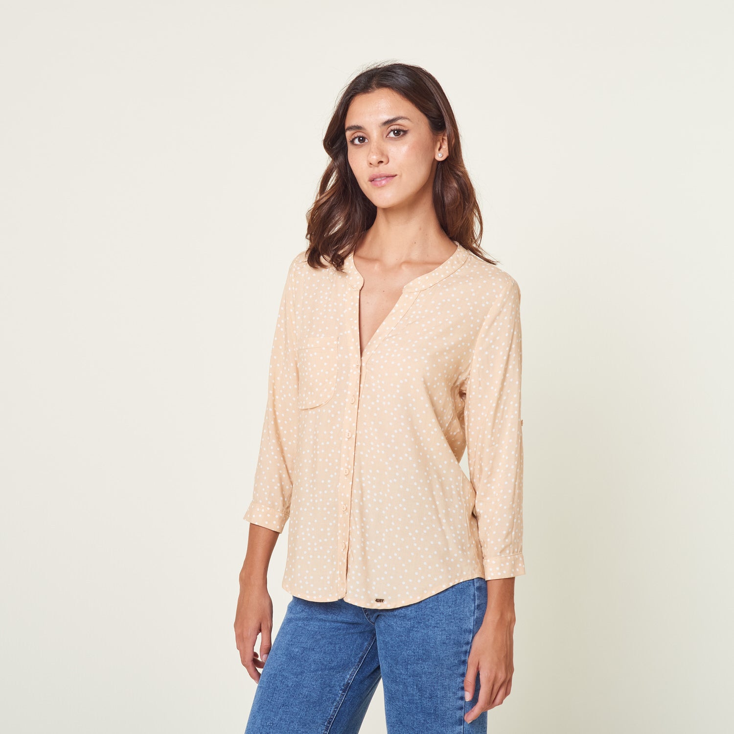 Blusa Bulos Camel