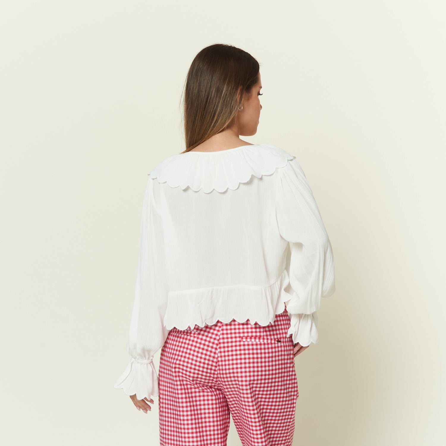 Blusa Carolina Hueso