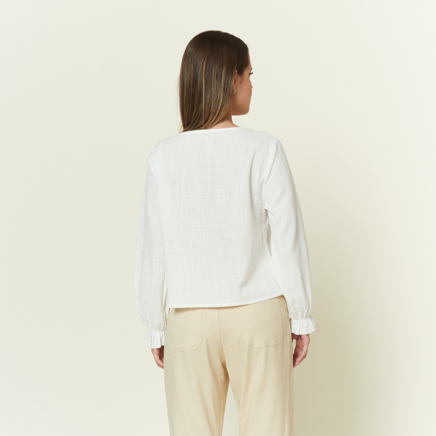 Blusa Chloe Hueso