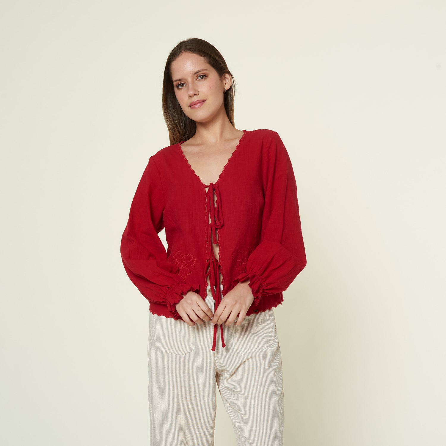 Blusa Chloe Rojo