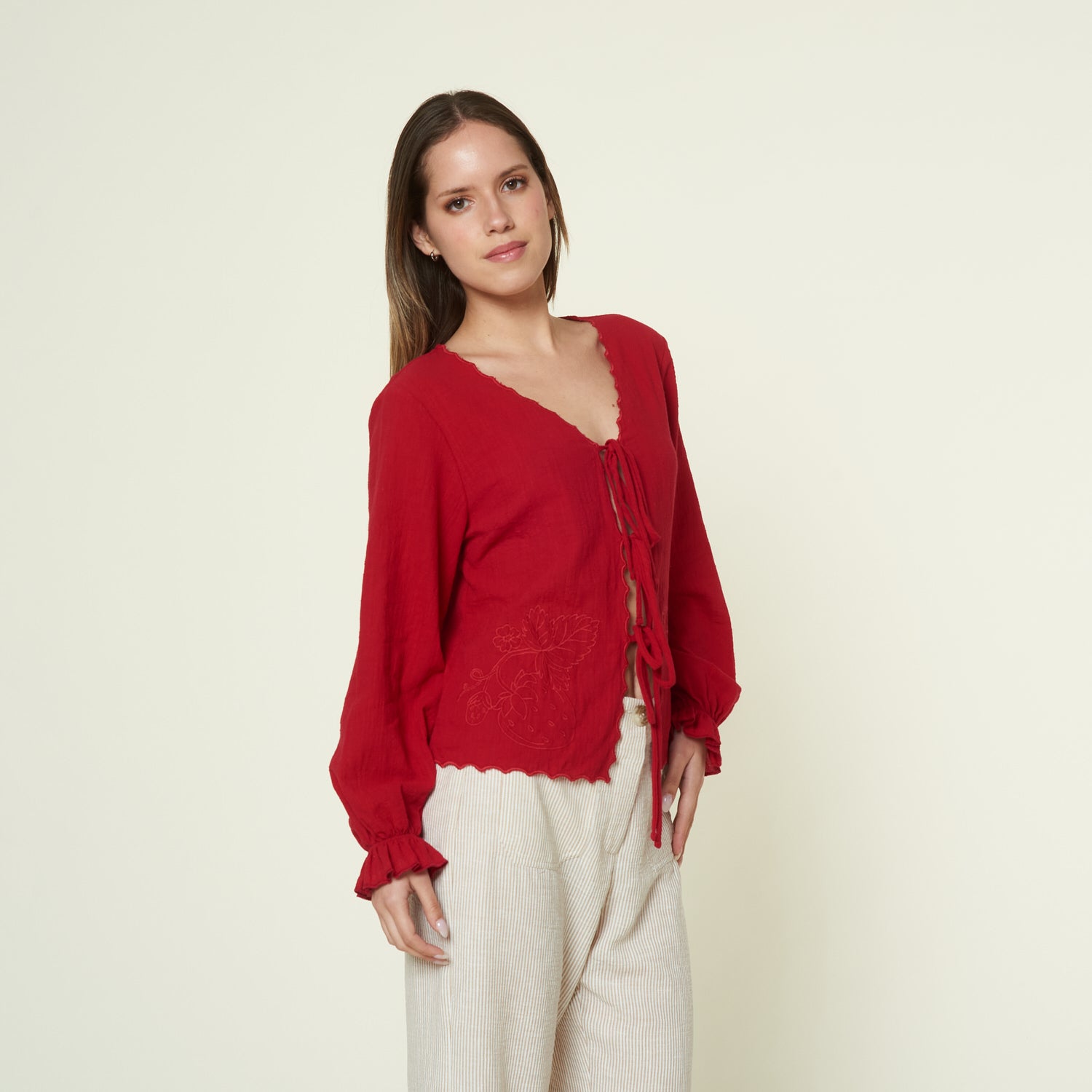 Blusa Chloe Rojo