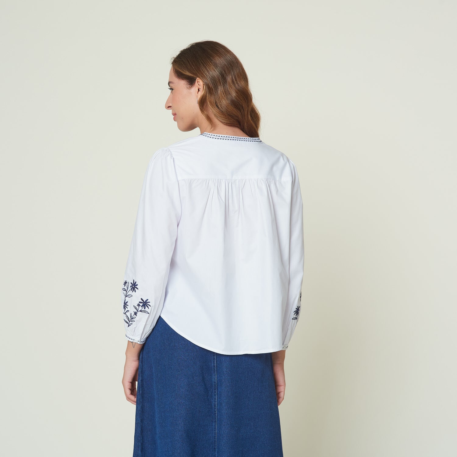 Blusa Dallas Hueso