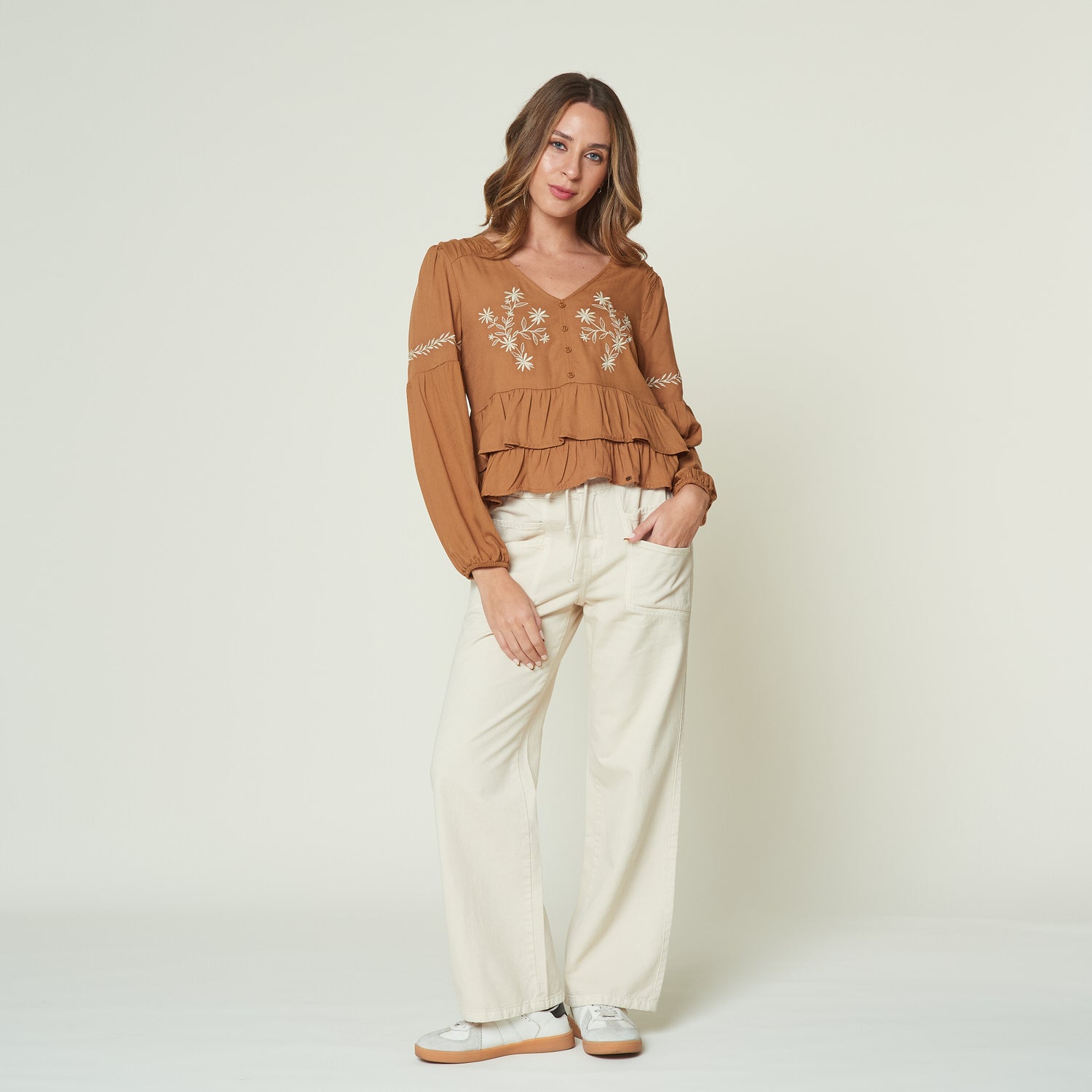 Blusa Dani Marron