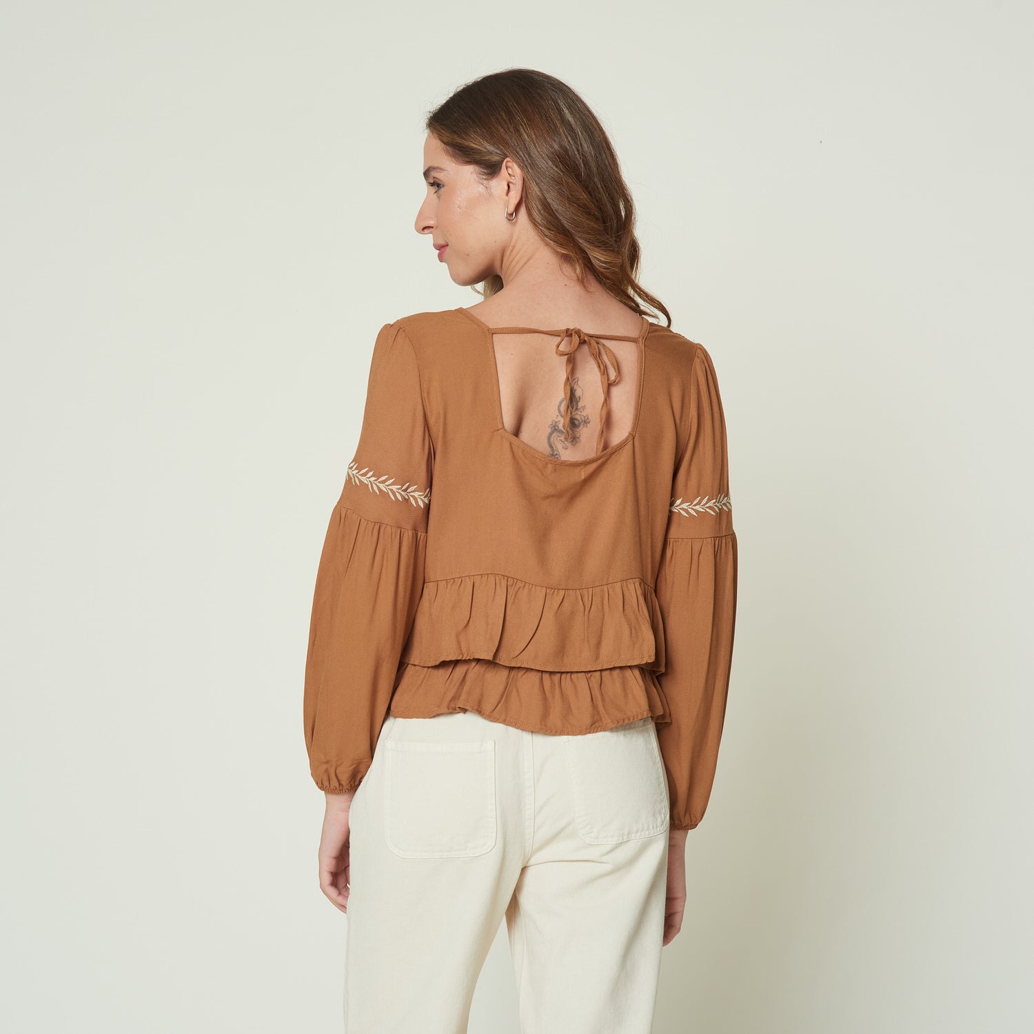 Blusa Dani Marron