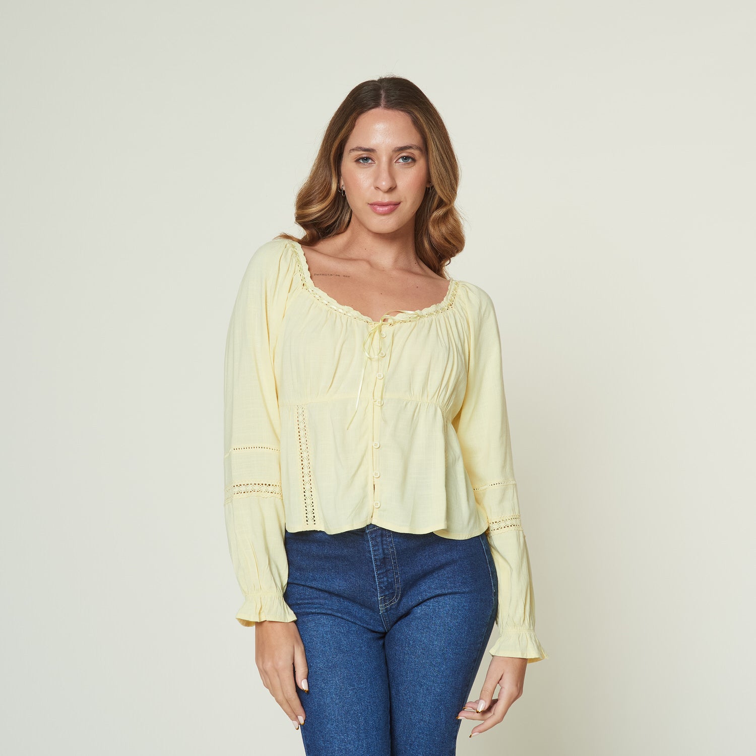 Blusa Dionisia Amarillo