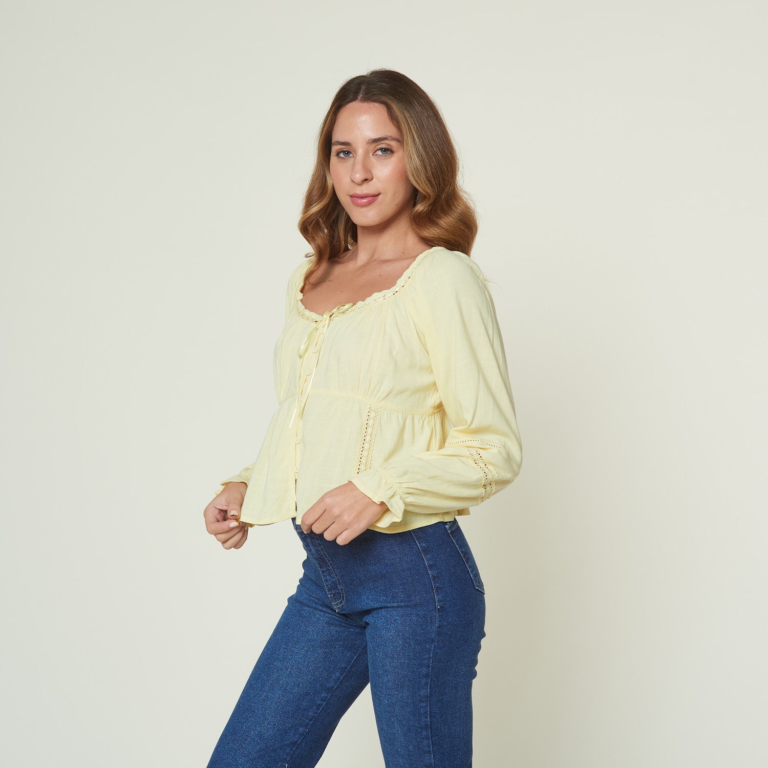 Blusa Dionisia Amarillo