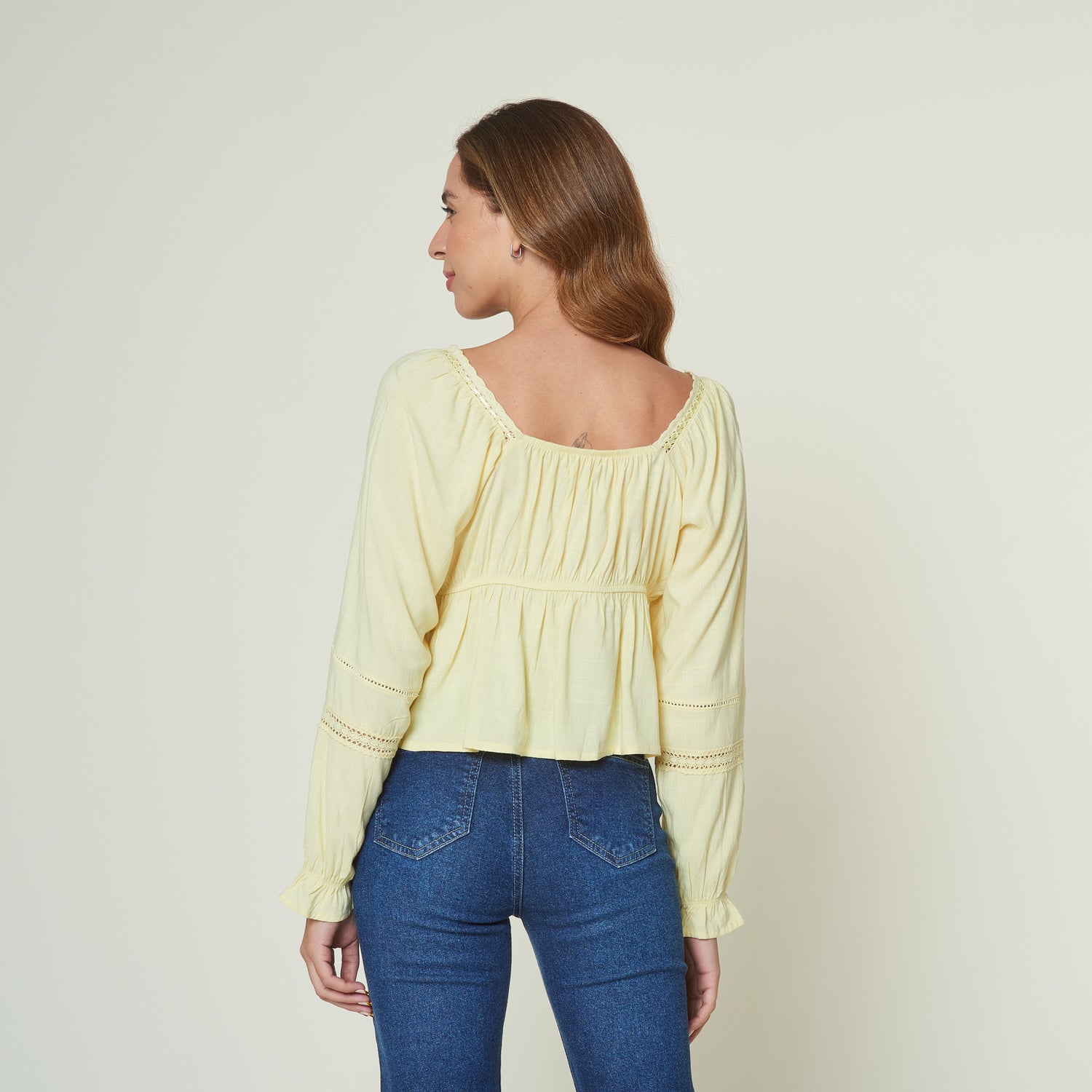 Blusa Dionisia Amarillo