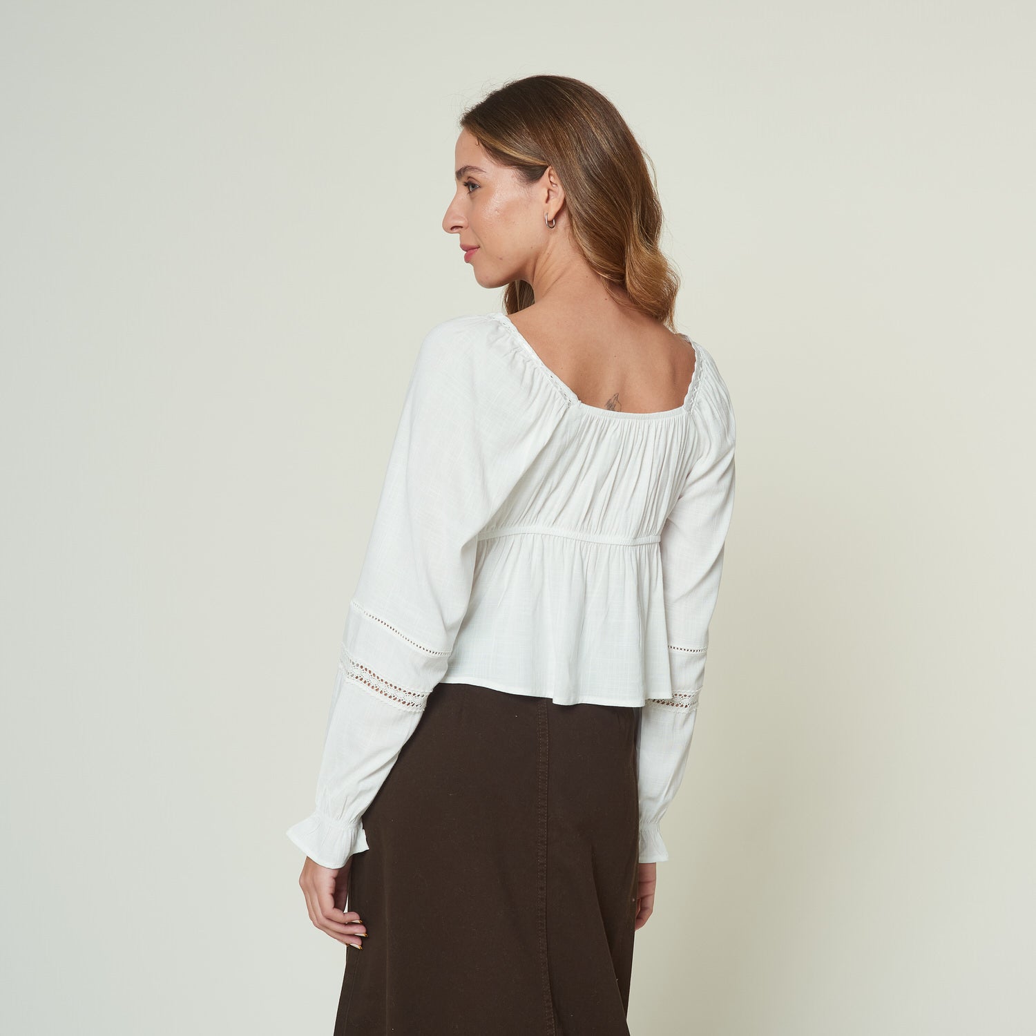 Blusa Dionisia Hueso