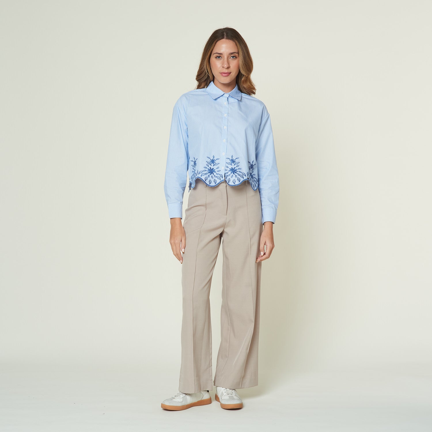 Blusa Dorita Celeste