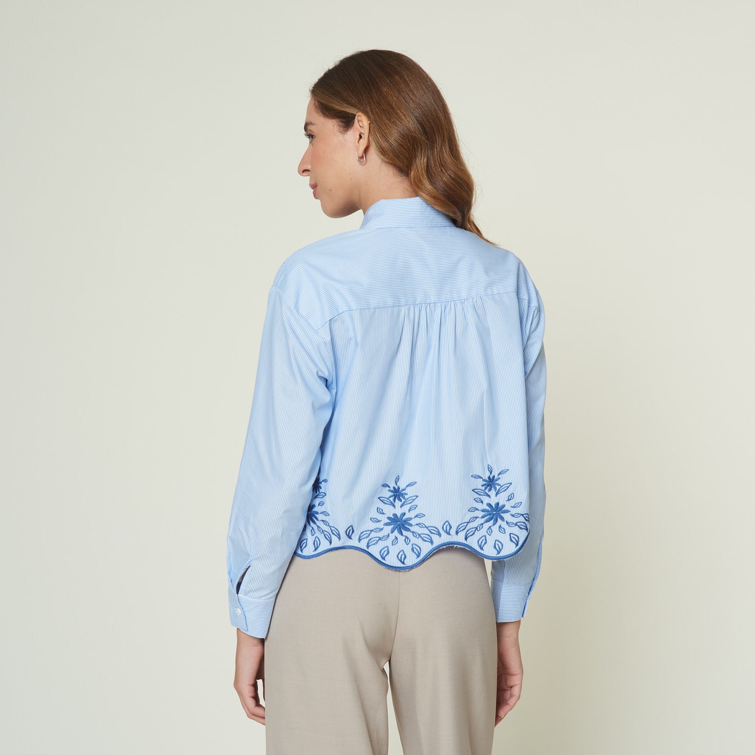 Blusa Dorita Celeste