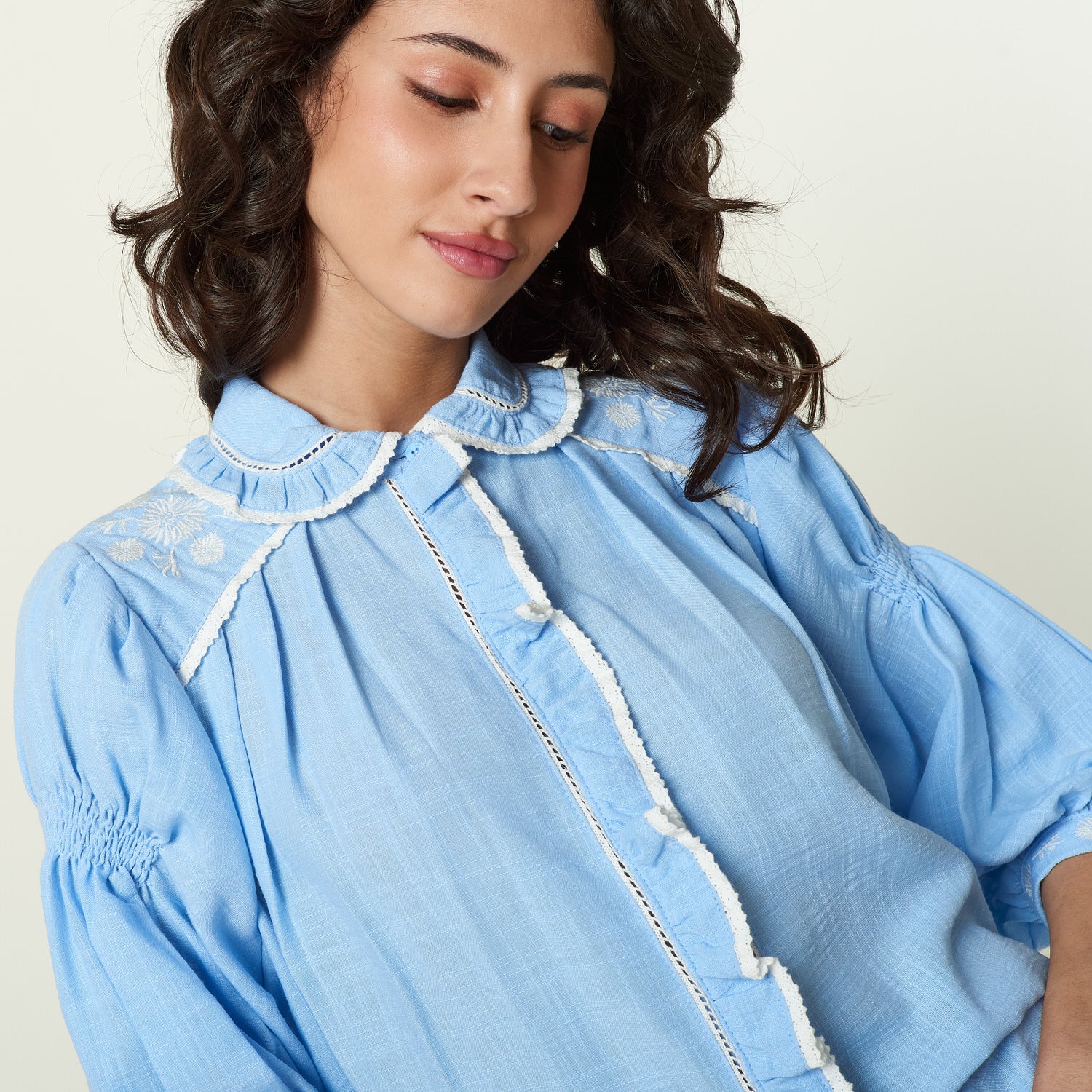 Blusa Dublin Celeste